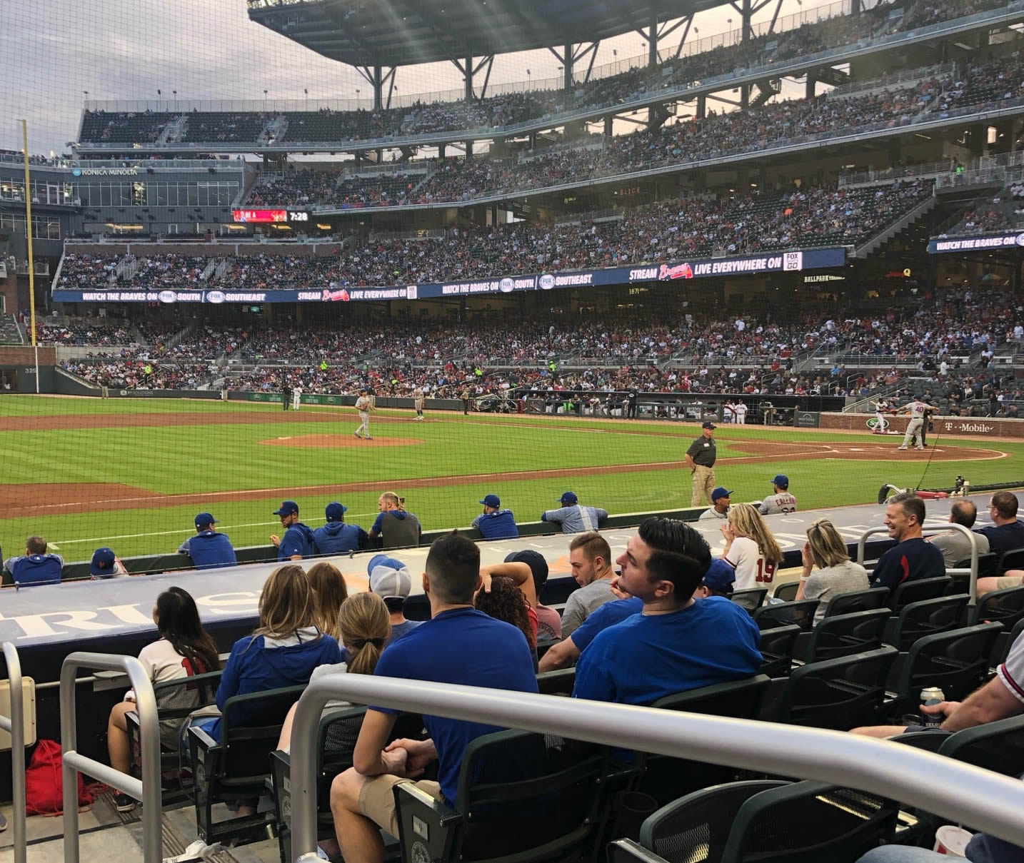 section 33, row 11 seat view  - truist park