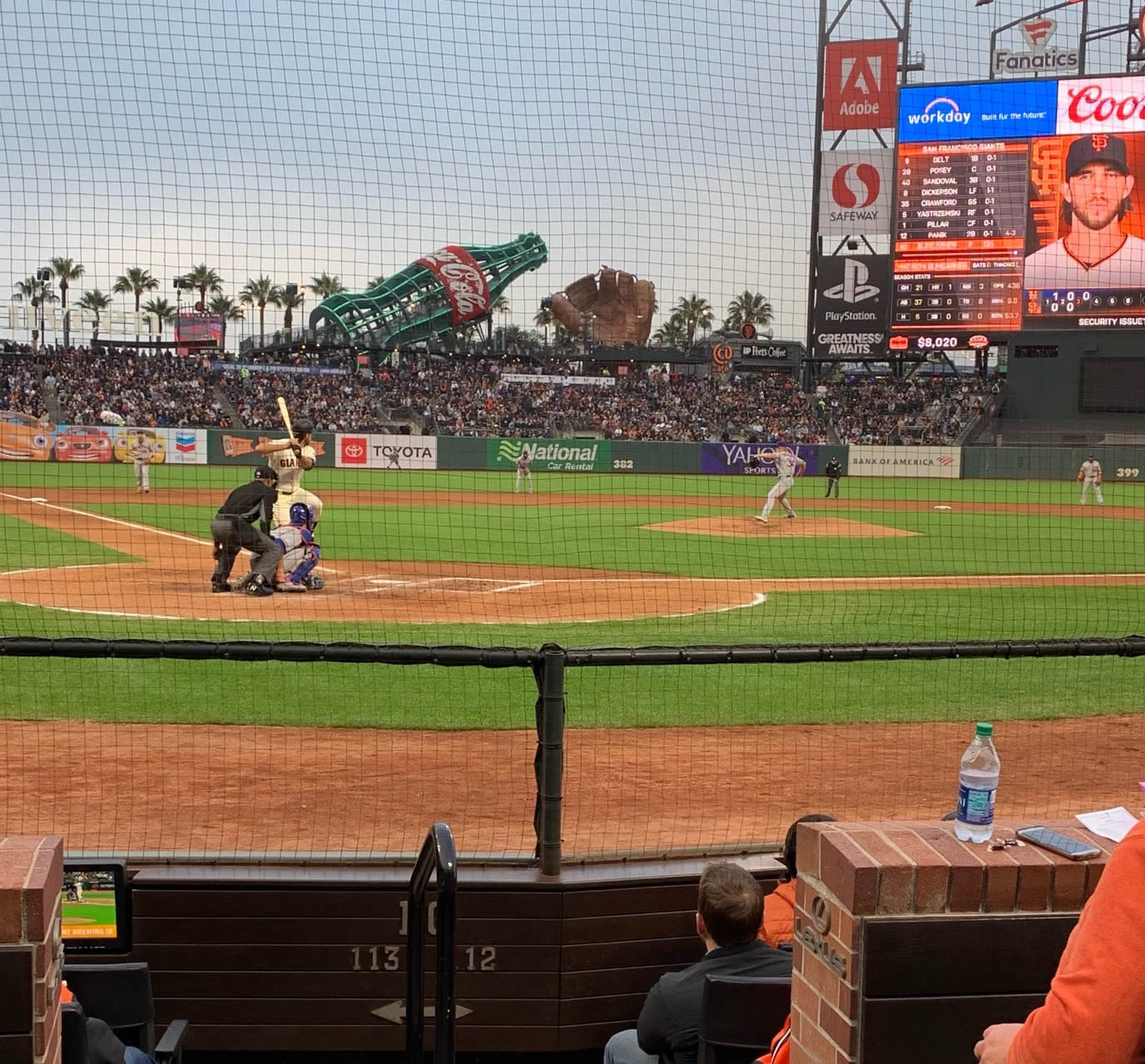 lexus dugout club view