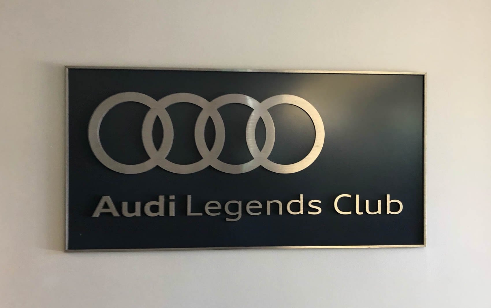 audi legends club sign