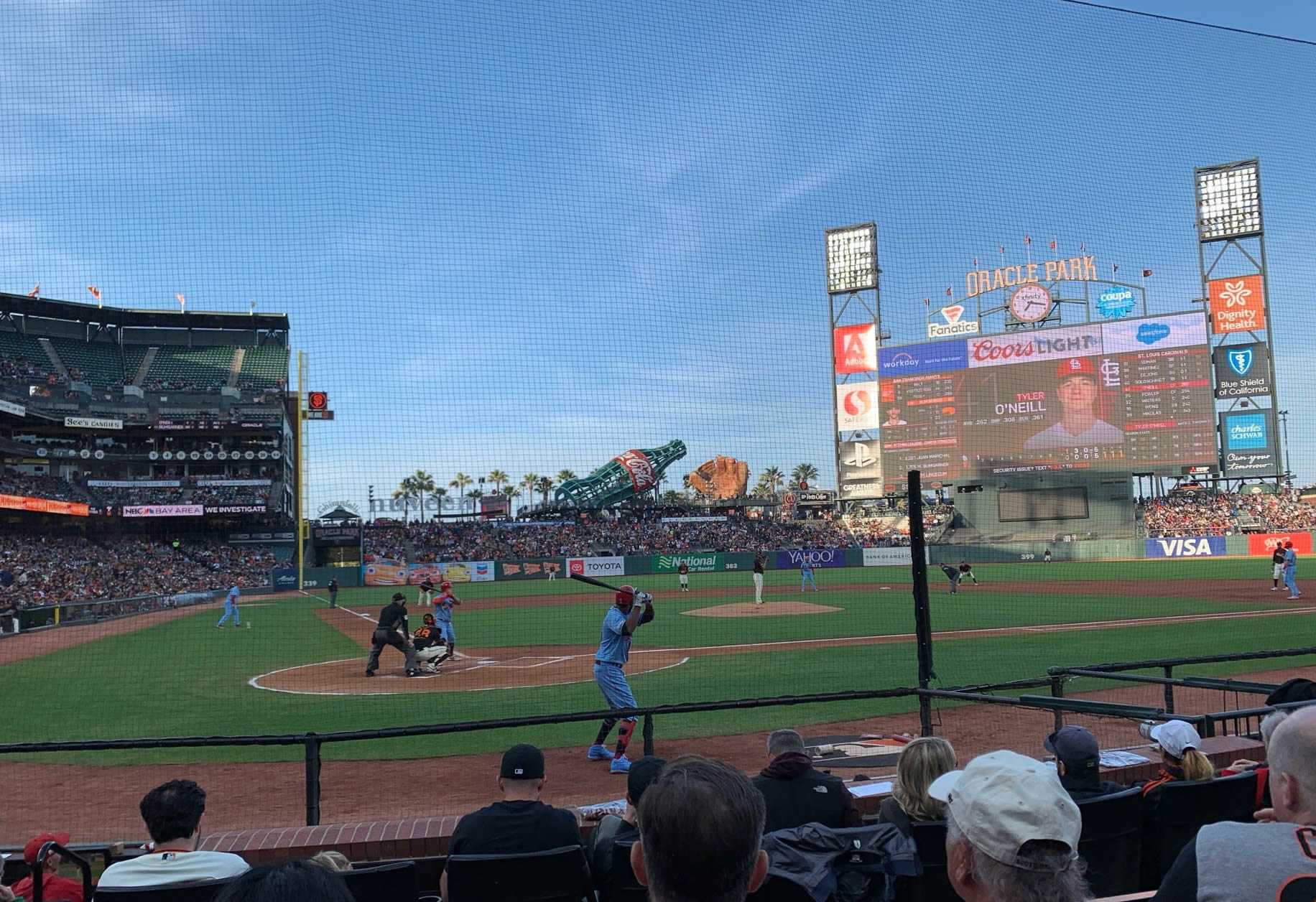 section 113, row ddd seat view  for baseball - oracle park
