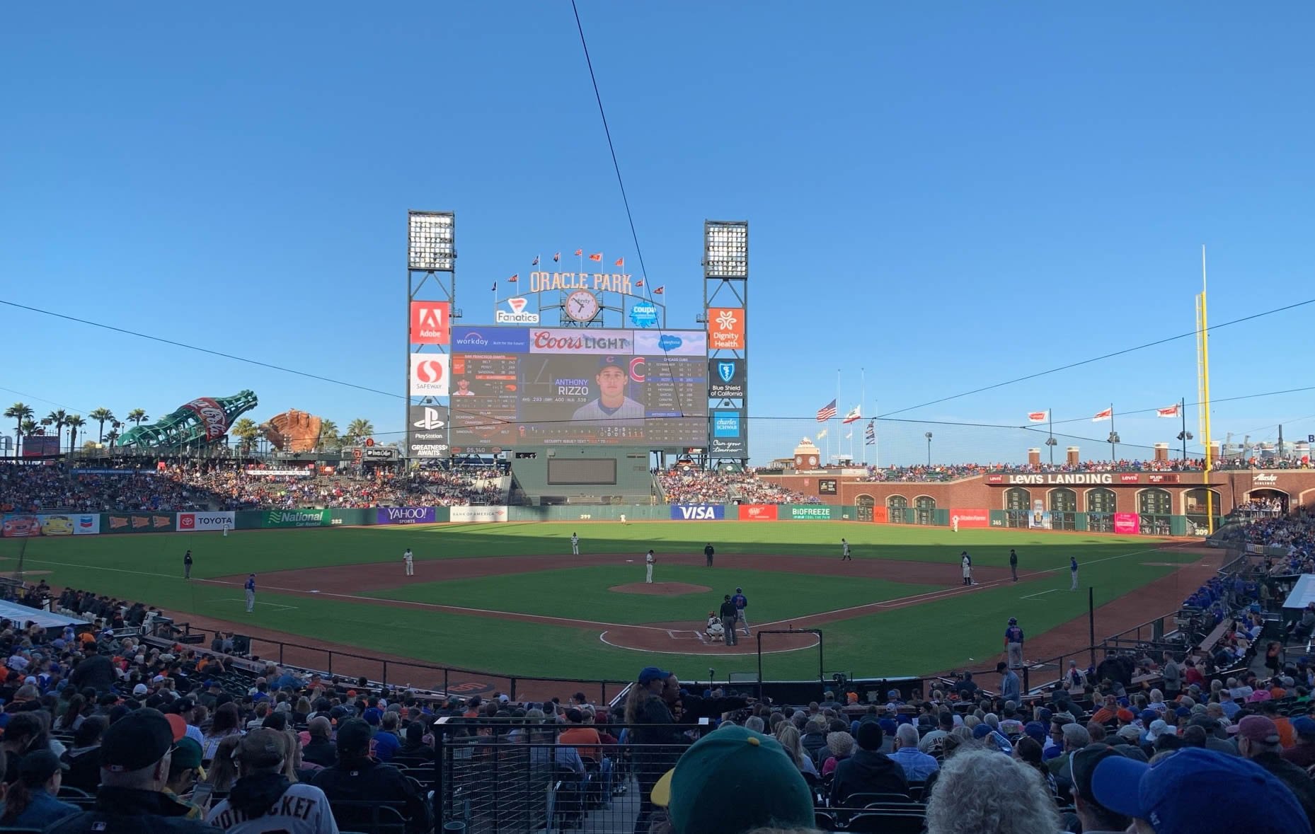 section 115, row 27 seat view  for baseball - oracle park