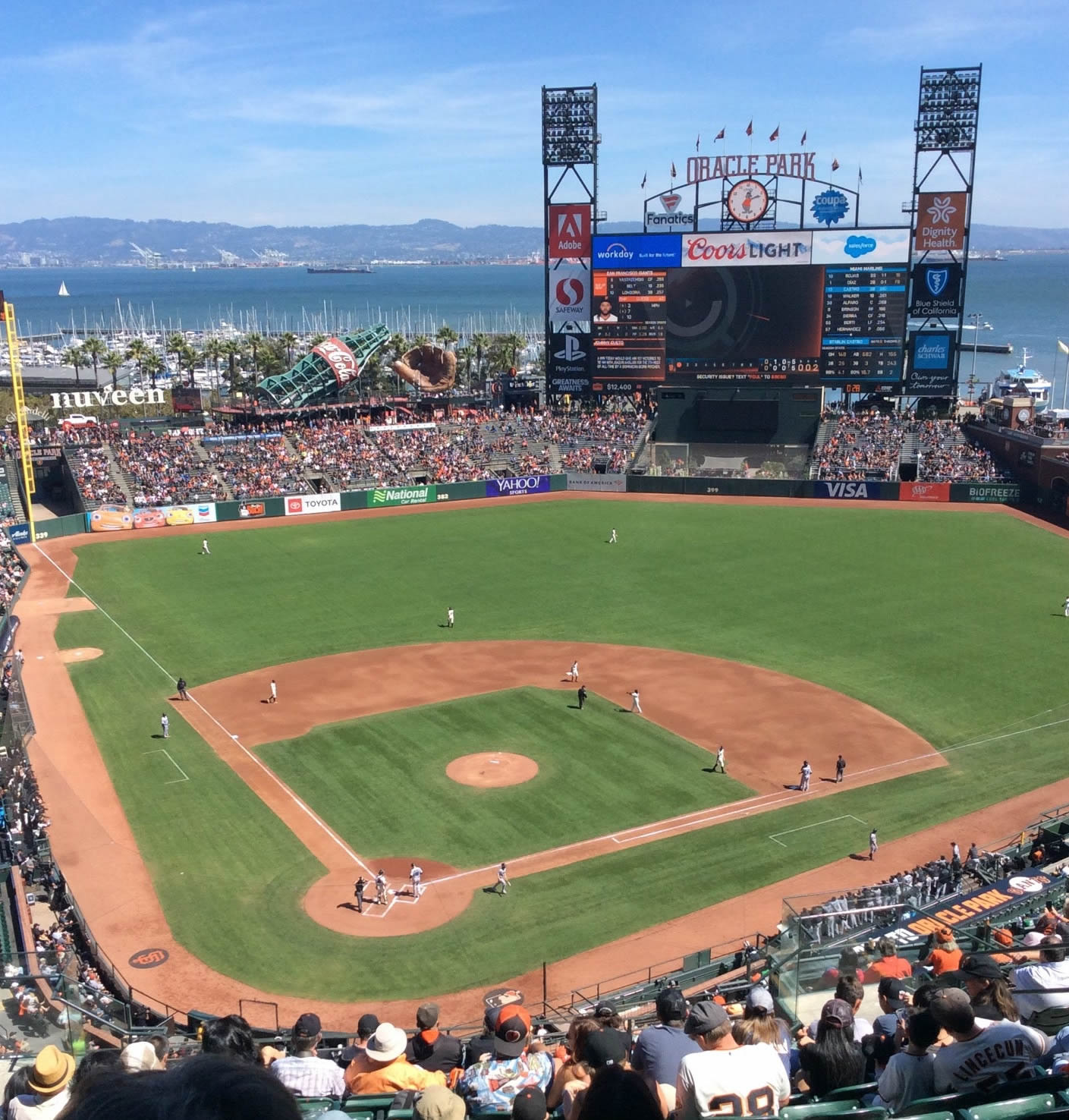 Section 312 At Oracle Park Rateyourseats Com