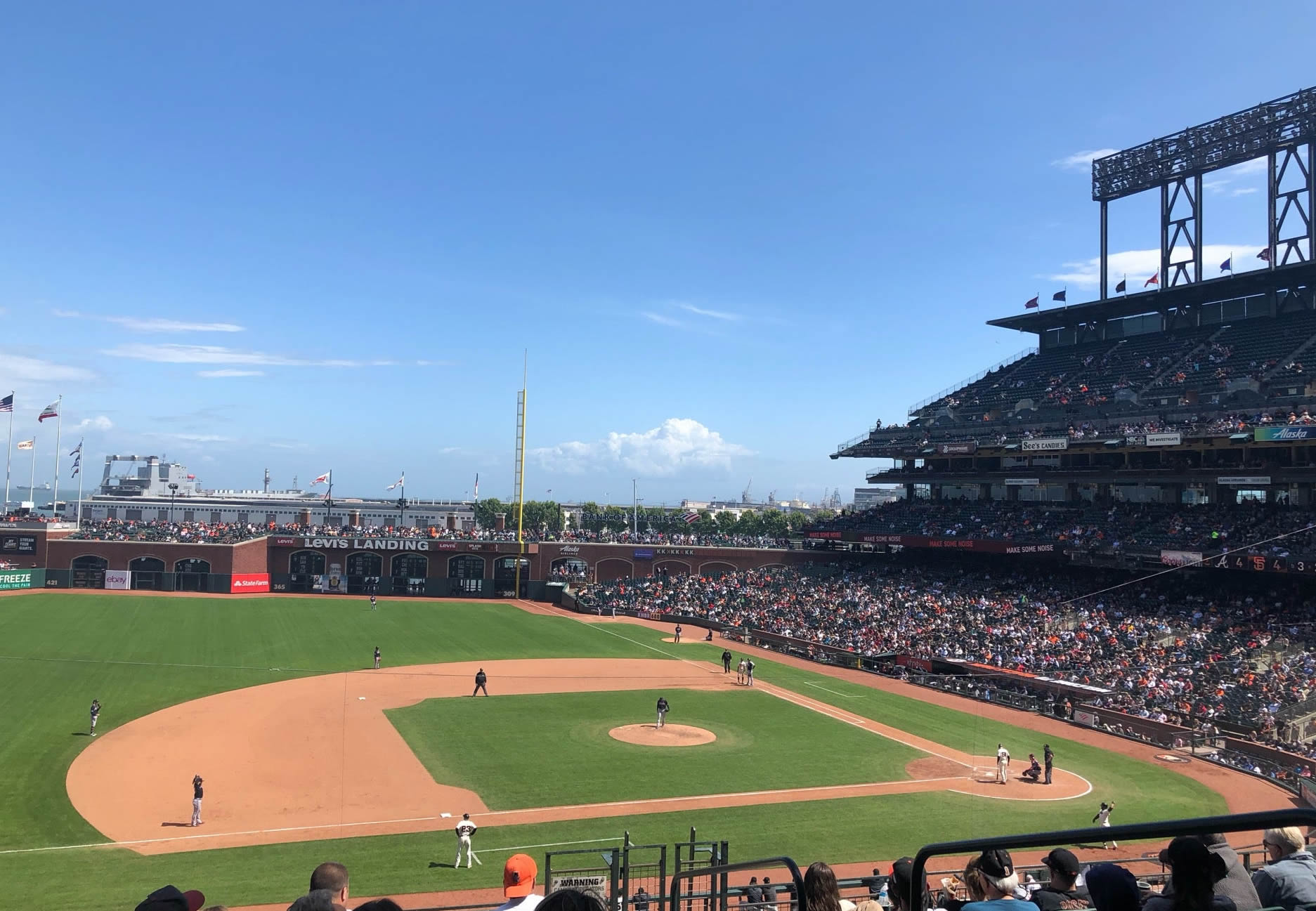 section 223 seat view  for baseball - oracle park