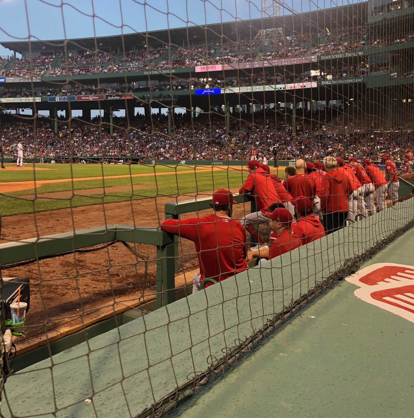 field box 68, row 1 seat view  for baseball - fenway park