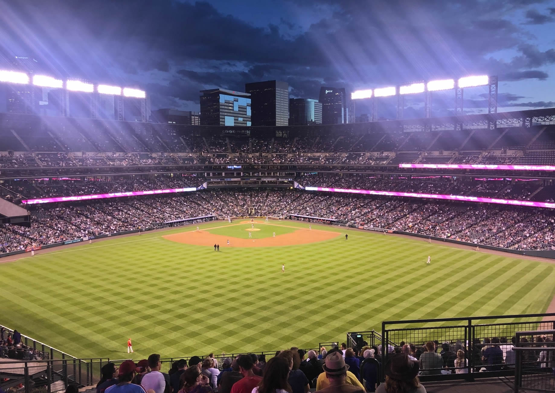 section 403 seat view  - coors field