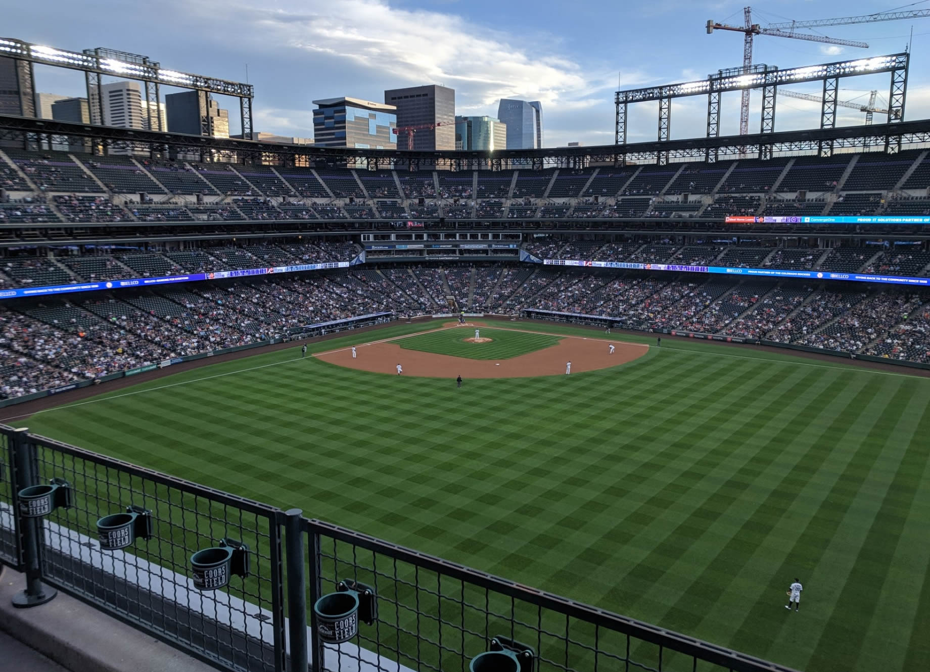 section 302 seat view  - coors field