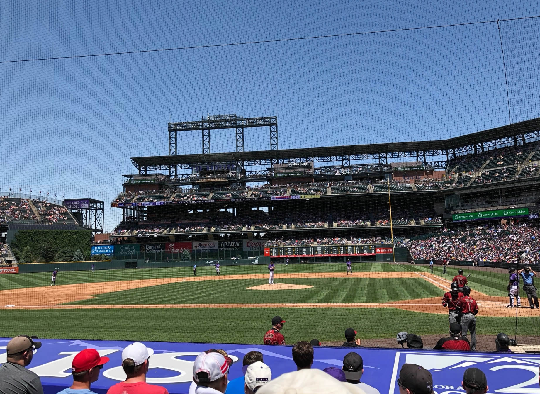 section 136, row 9 seat view  - coors field