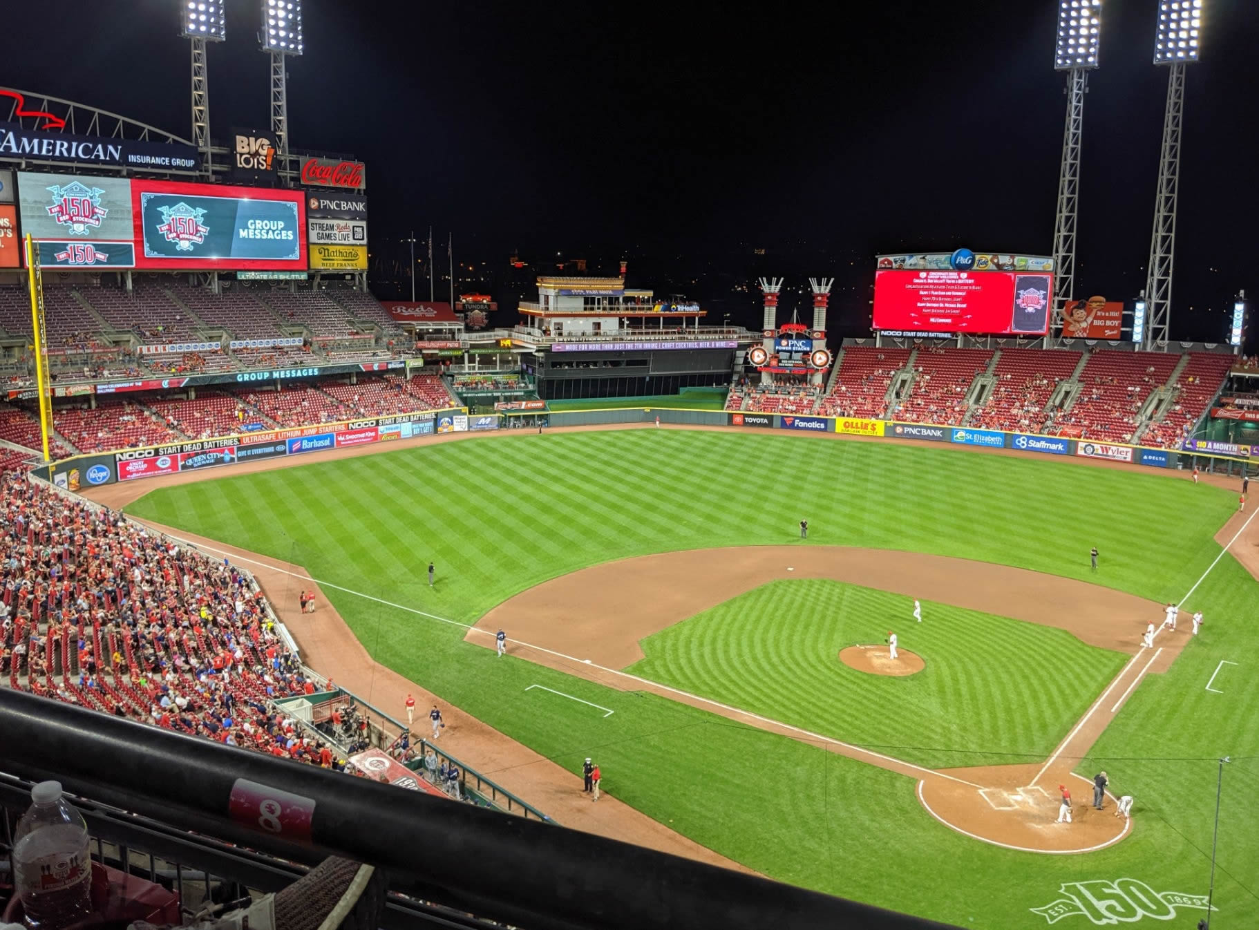 section 520 seat view  for baseball - great american ball park