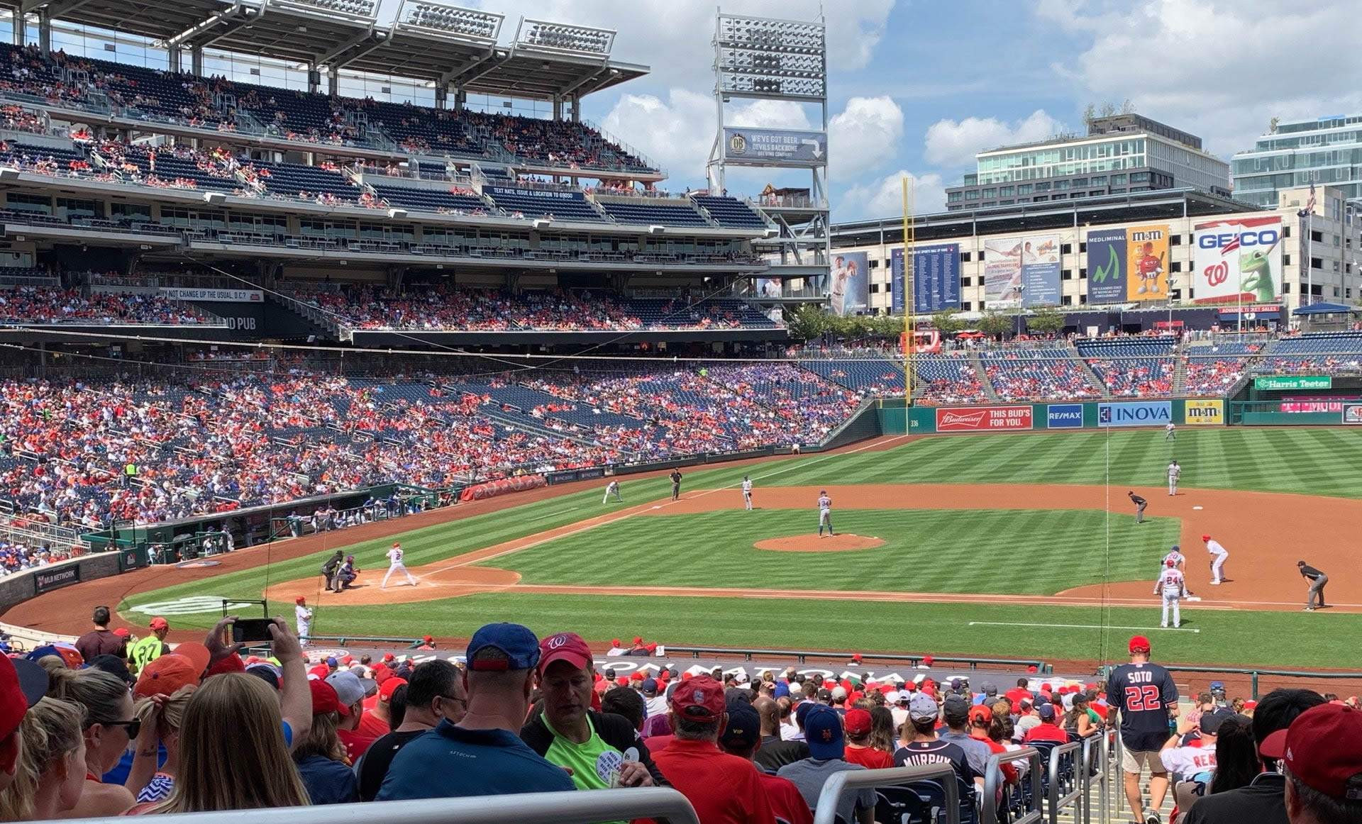 Section 130 At Nationals Park