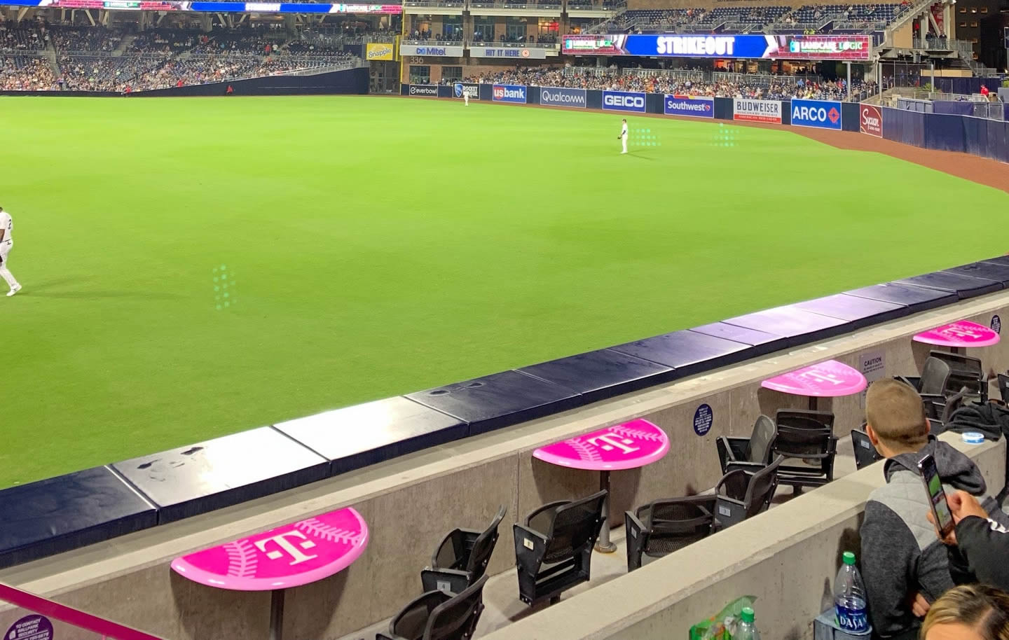 deck seats petco park