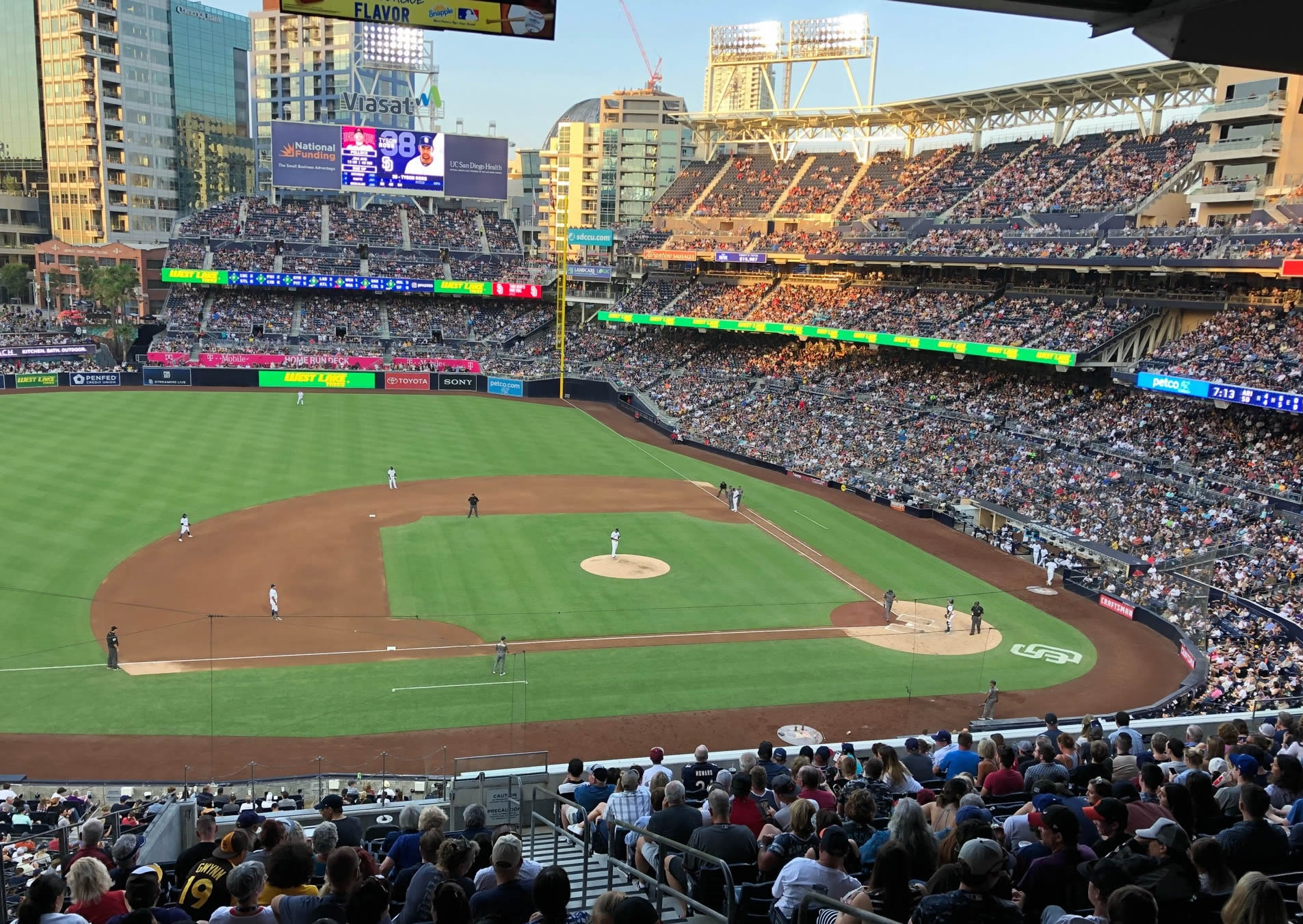 Section 210 At Petco Park