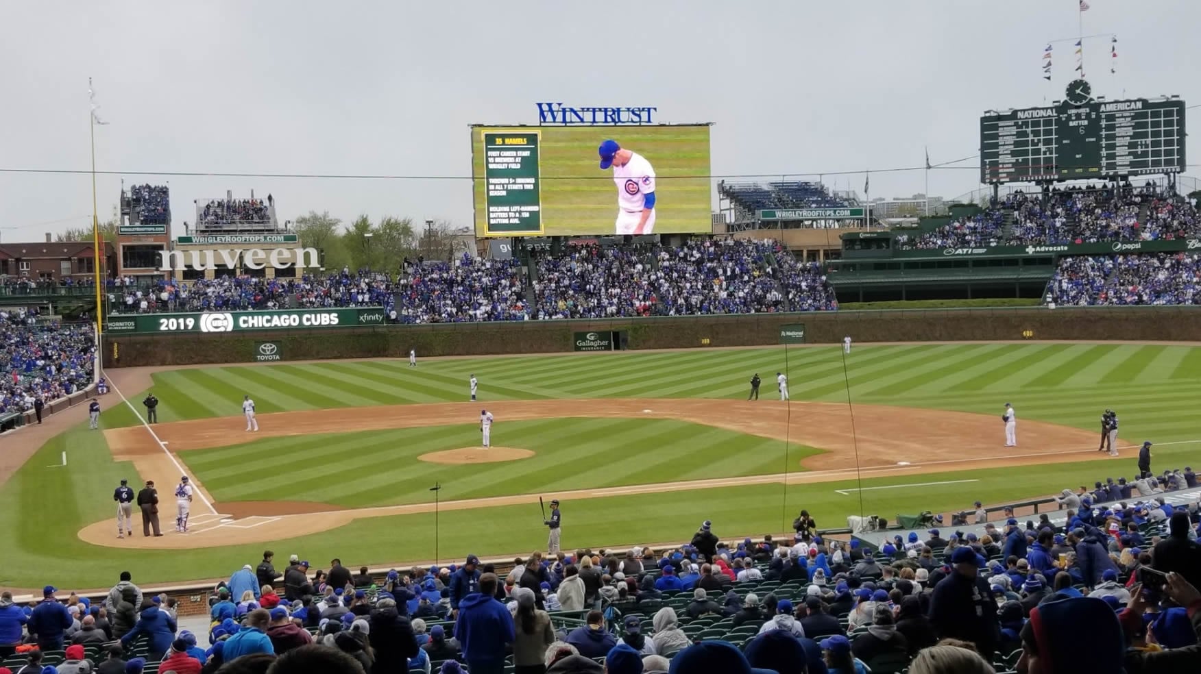section 220 seat view  for baseball - wrigley field