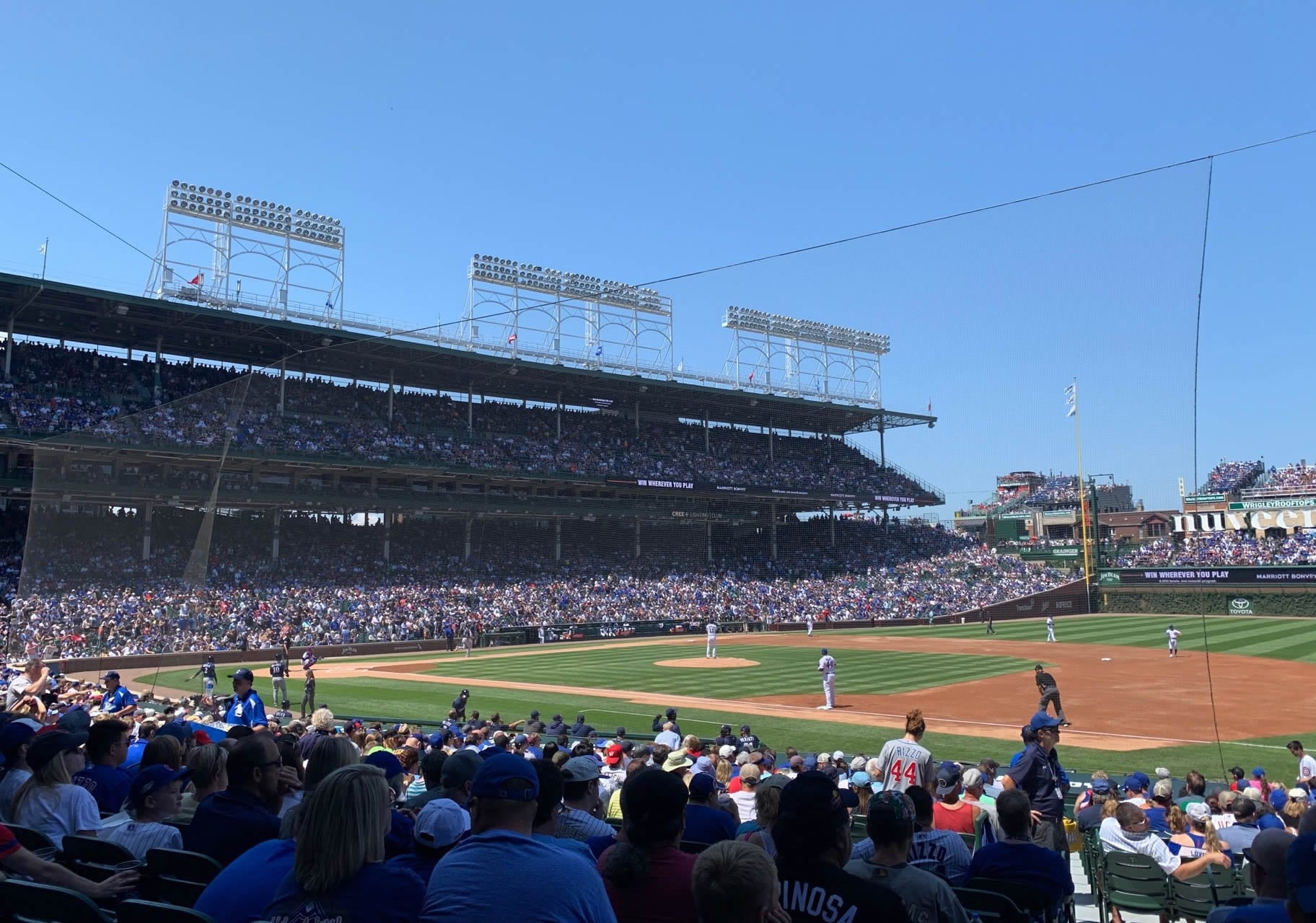 section 126 seat view  for baseball - wrigley field