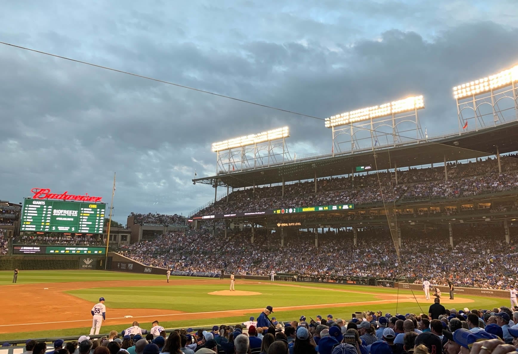 section 109 seat view  for baseball - wrigley field