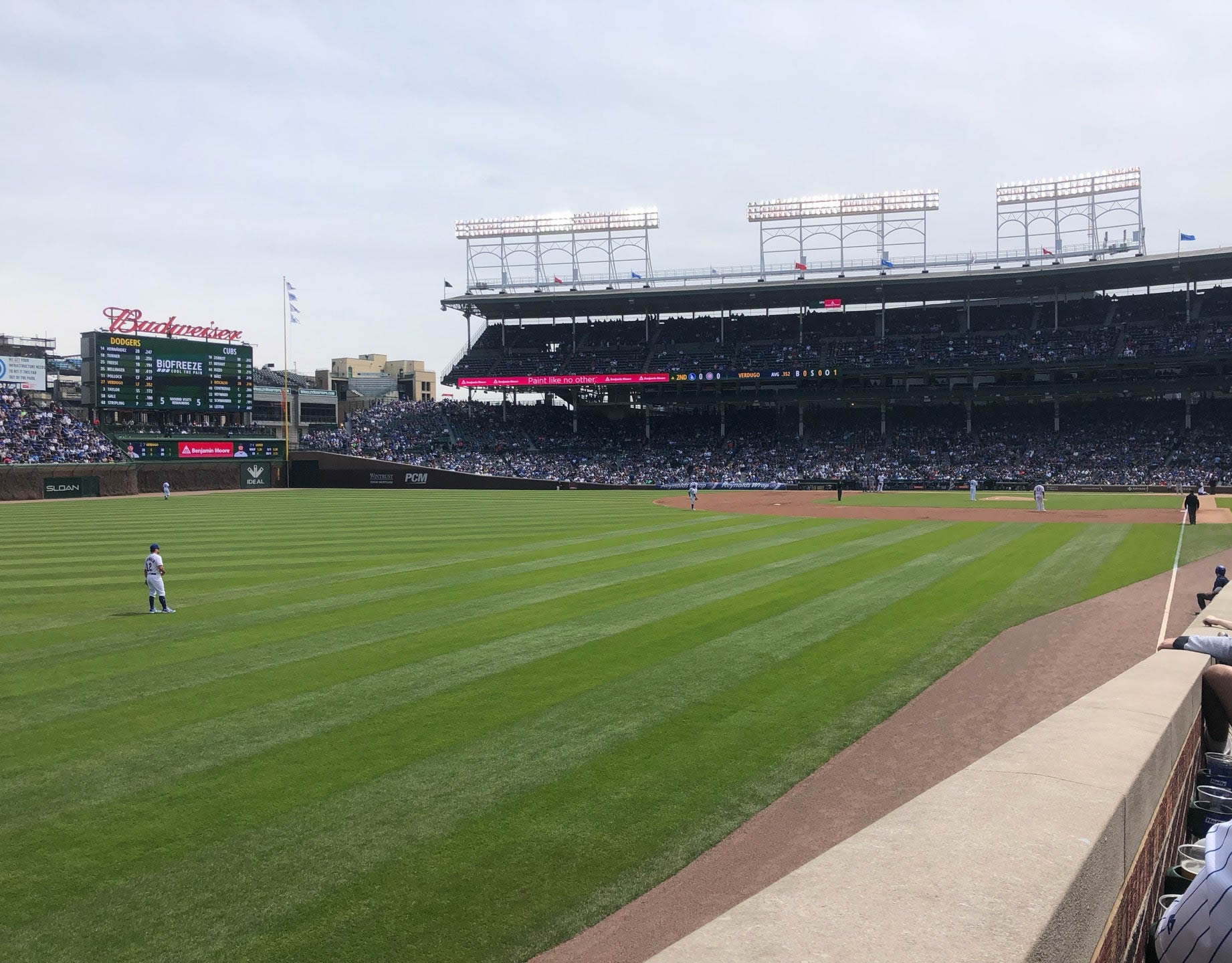 section 3 seat view  for baseball - wrigley field
