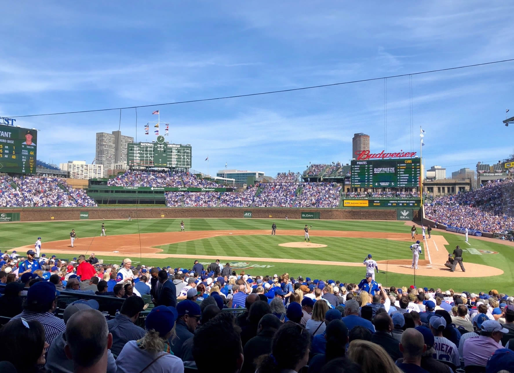 section 113 seat view  for baseball - wrigley field