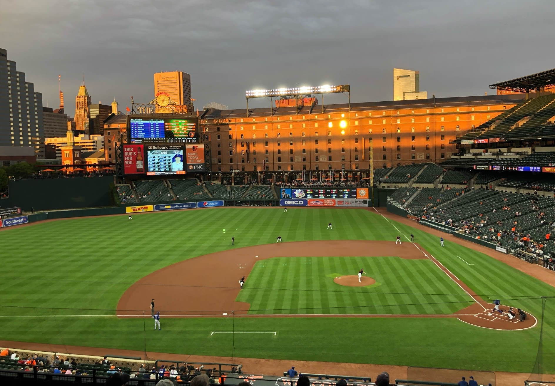 section 248 seat view  - oriole park