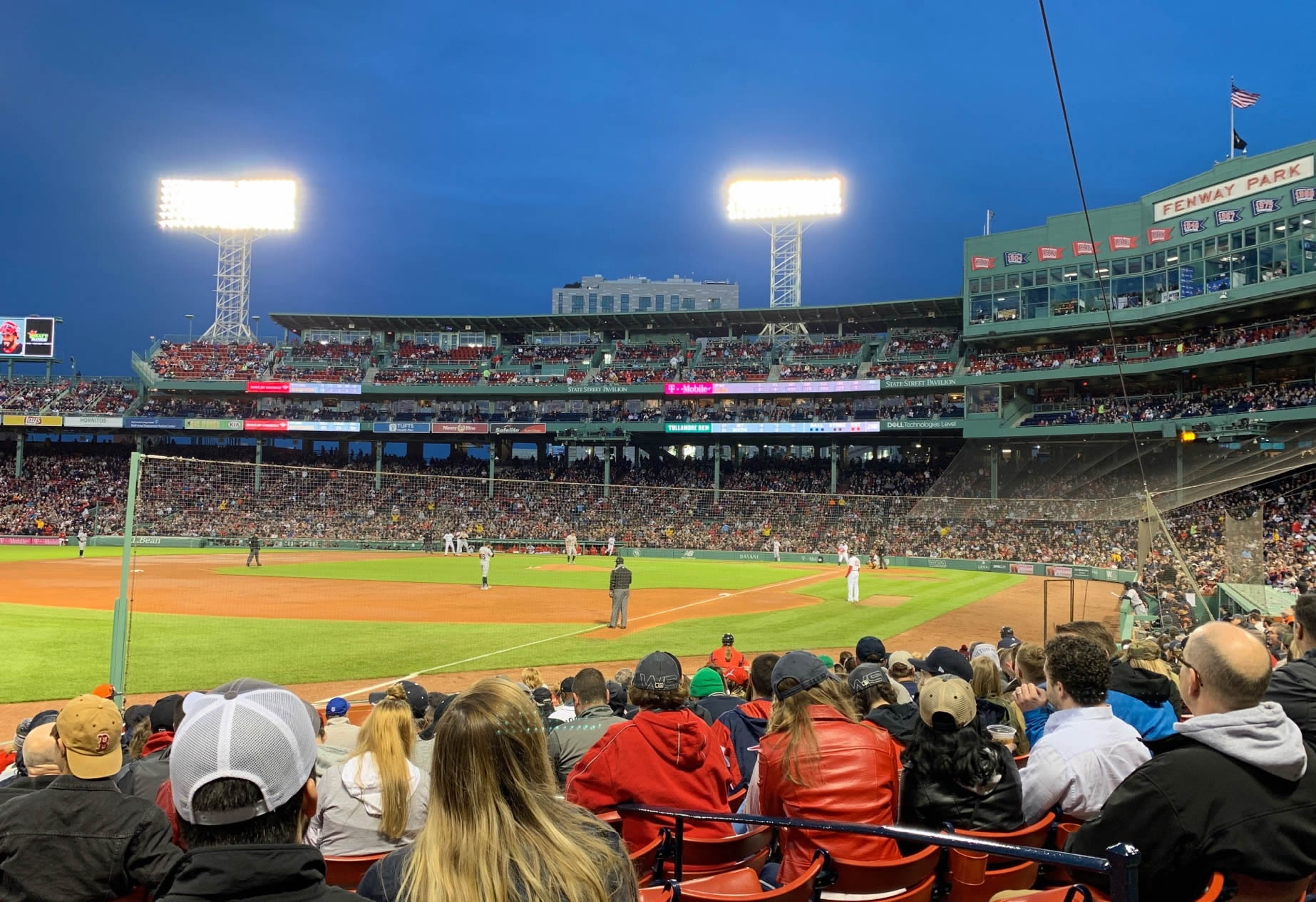 field box 77, row g seat view  for baseball - fenway park