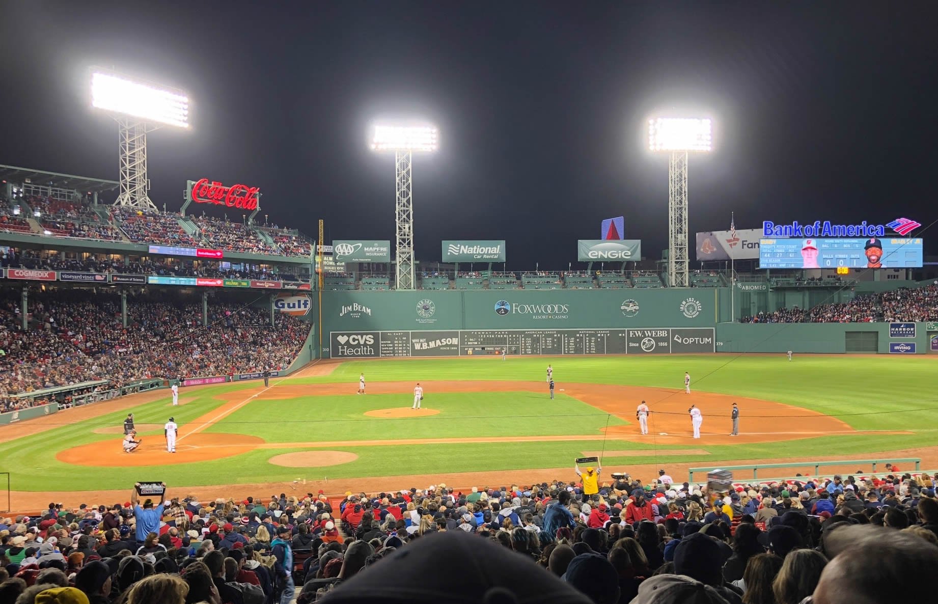 Boston Red Sox Seating Chart