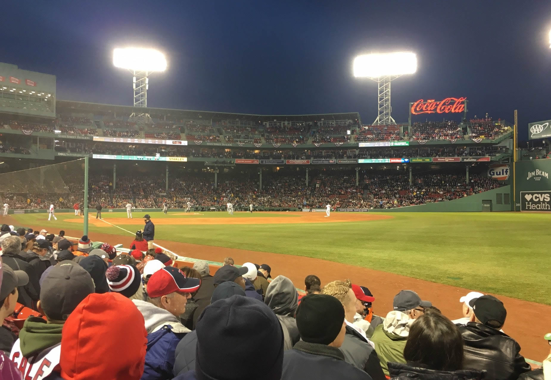field box 6 seat view  for baseball - fenway park