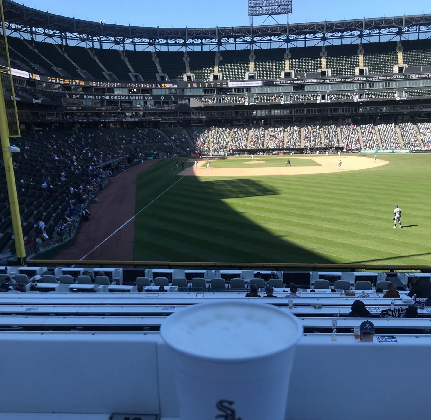 What are the barstool seats in the Miller Lite Landing like? : r/whitesox