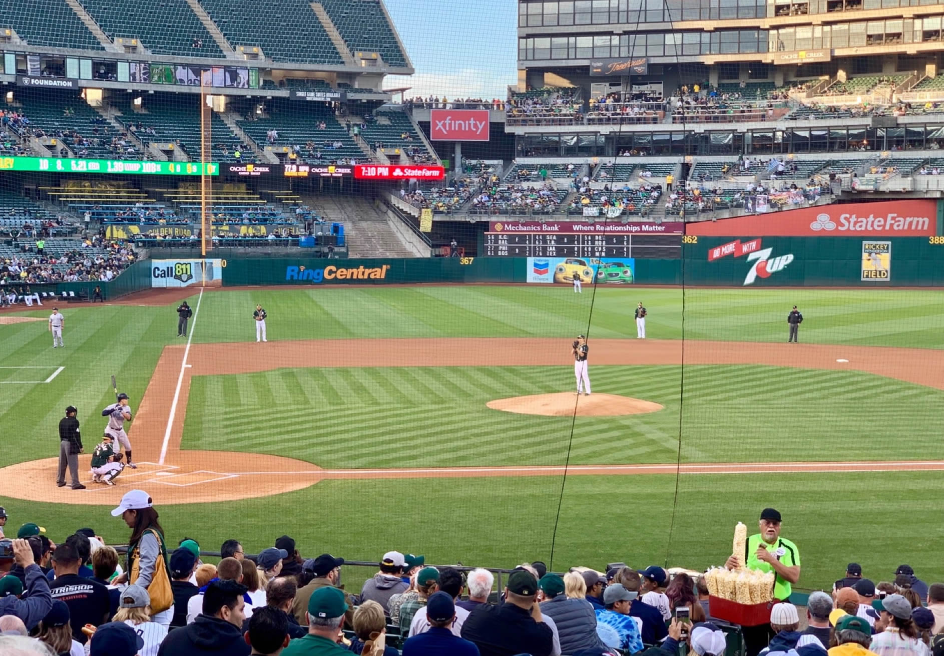 section 114, row 19 seat view  - ringcentral coliseum