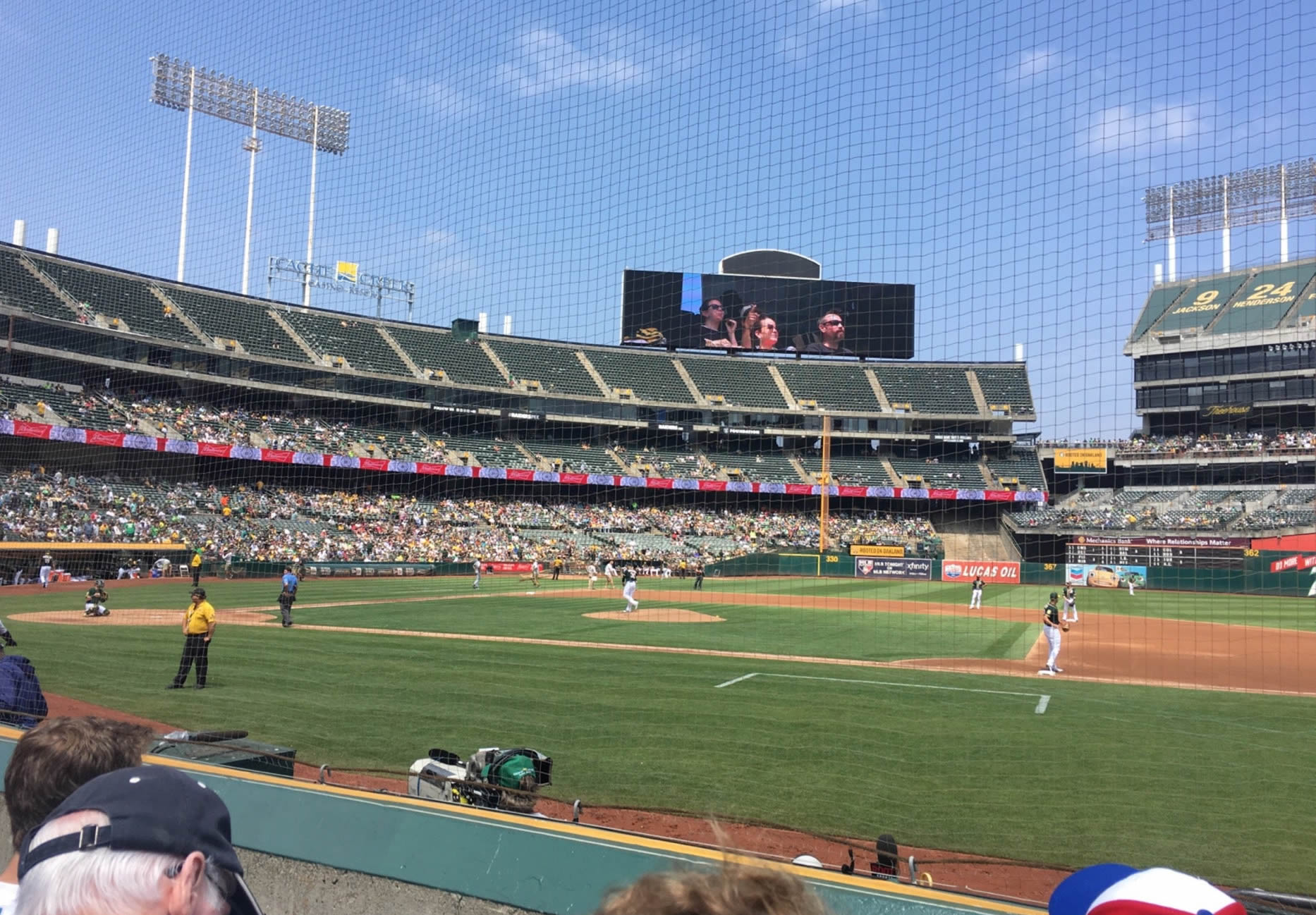 section 112, row 6 seat view  - ringcentral coliseum