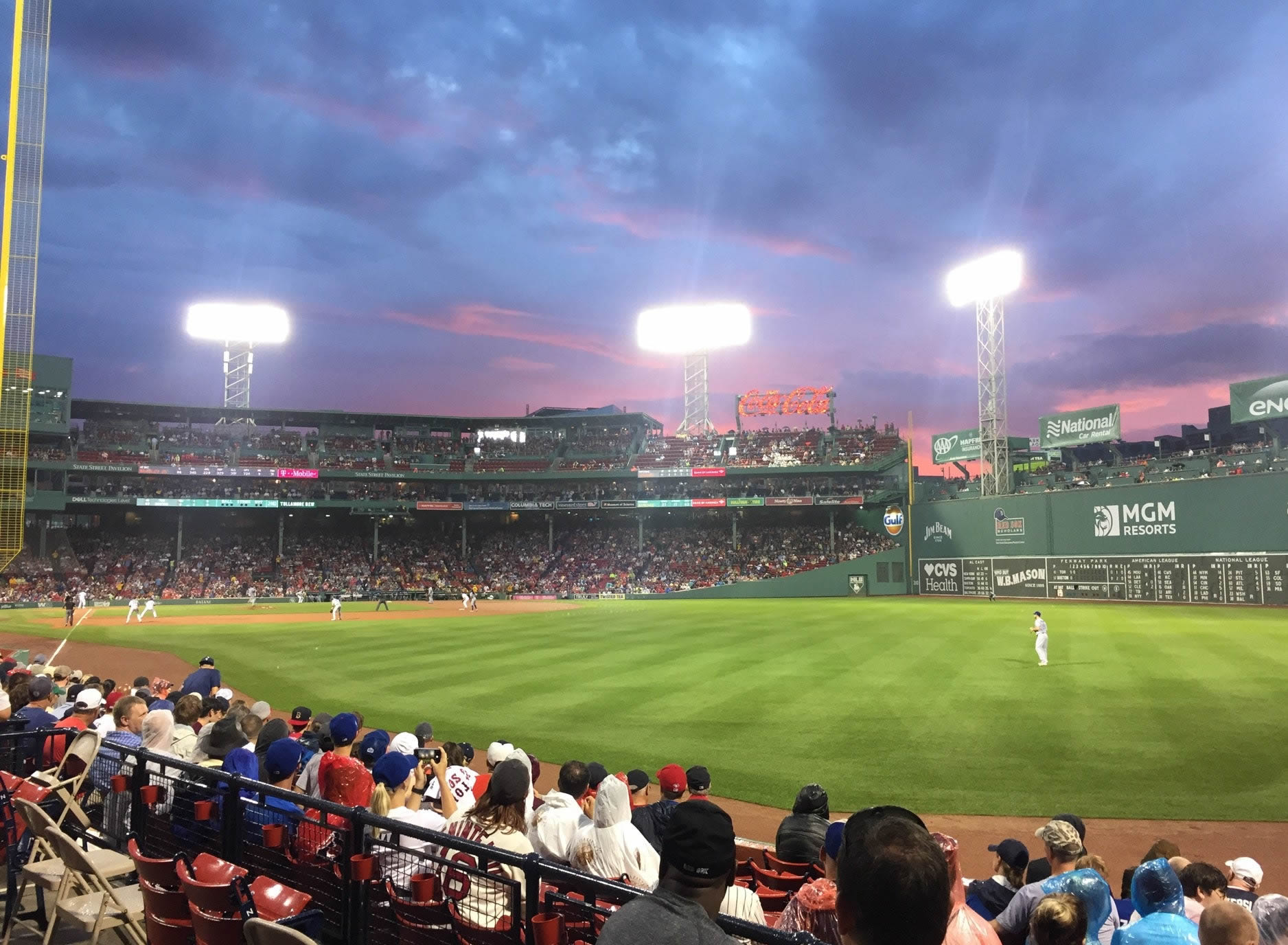 Field Box 3 at Fenway Park 