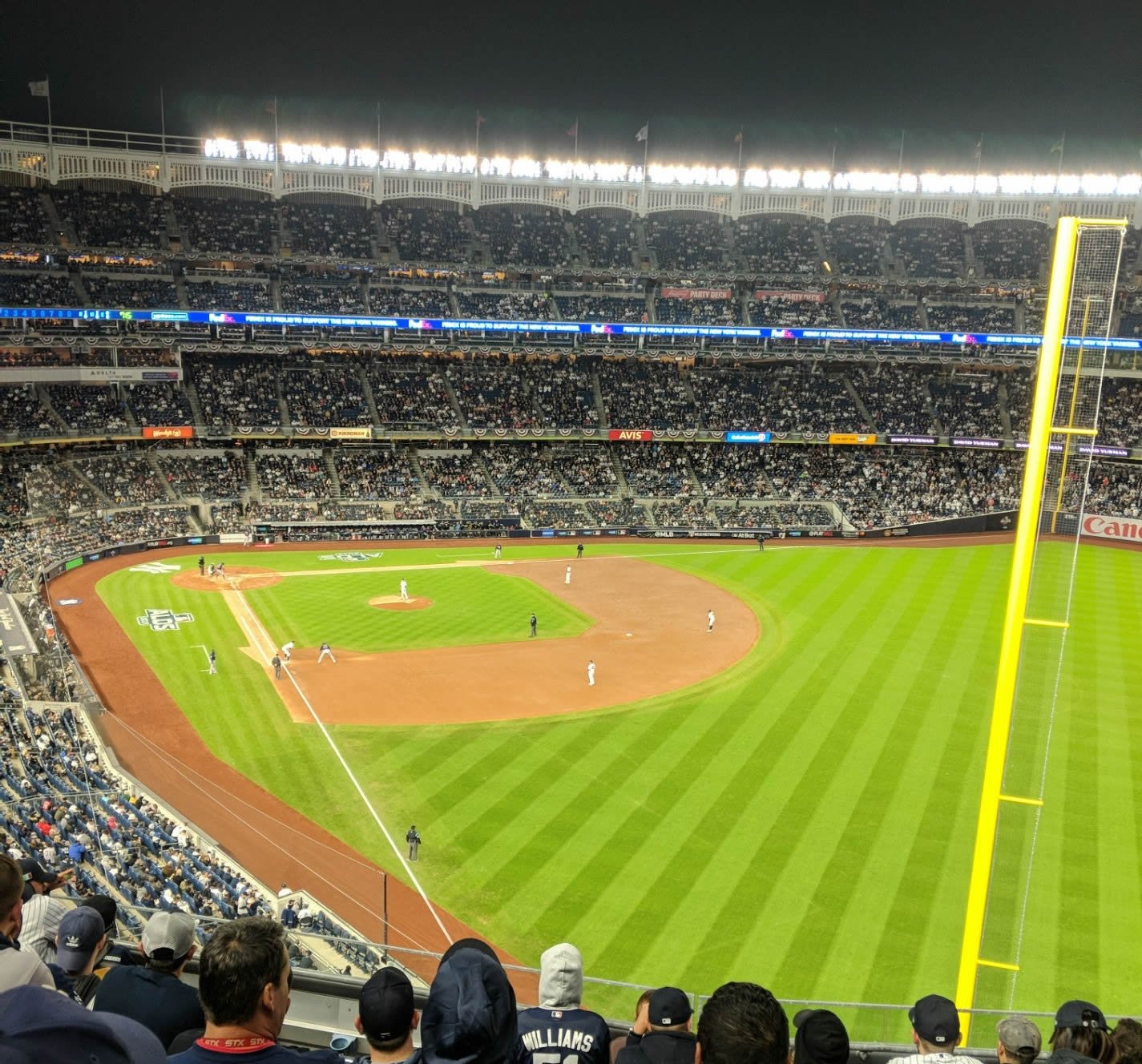 section 308 seat view  for baseball - yankee stadium