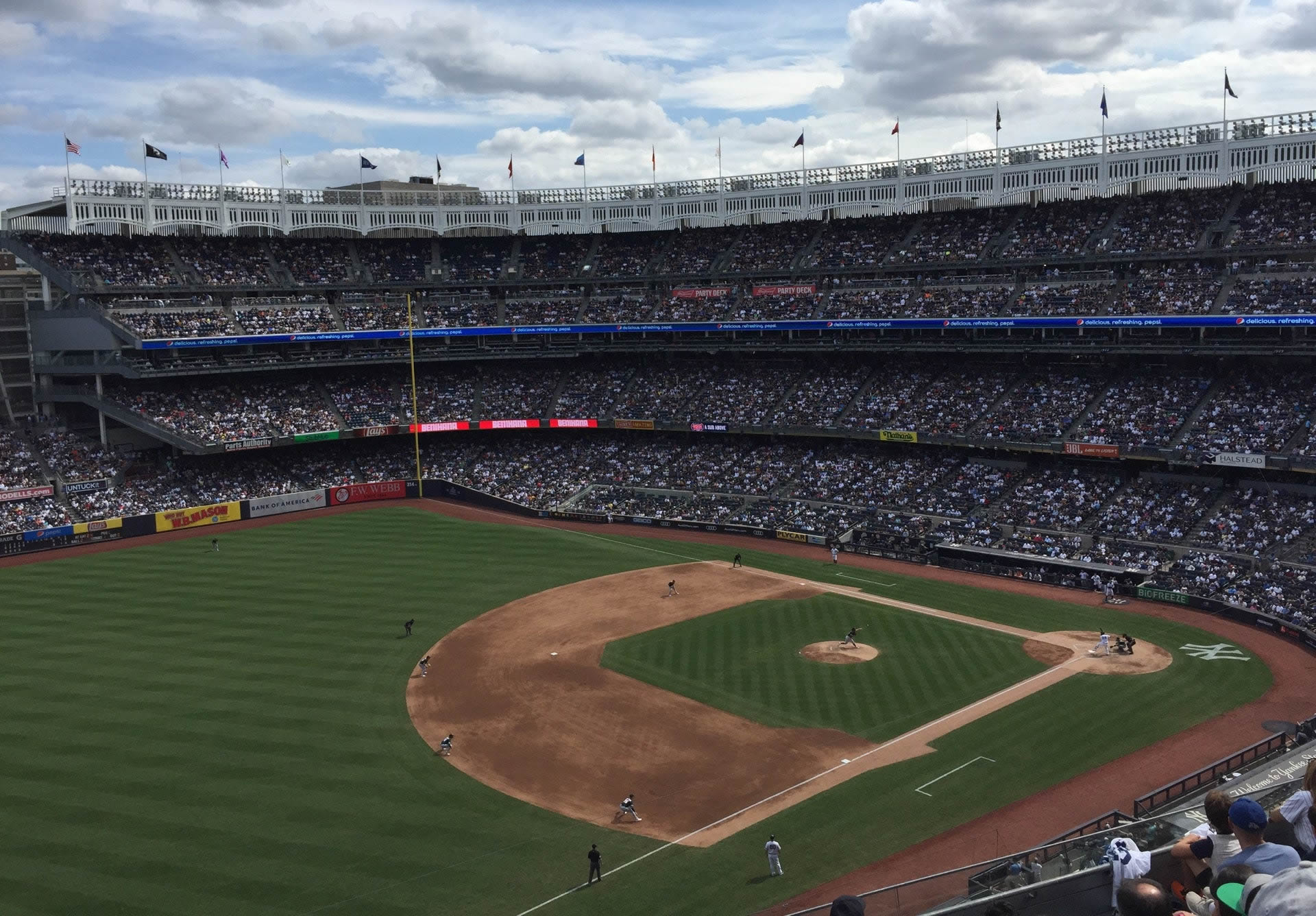 section 328 seat view  for baseball - yankee stadium
