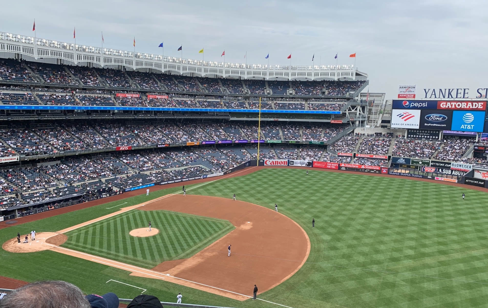 section 313 seat view  for baseball - yankee stadium