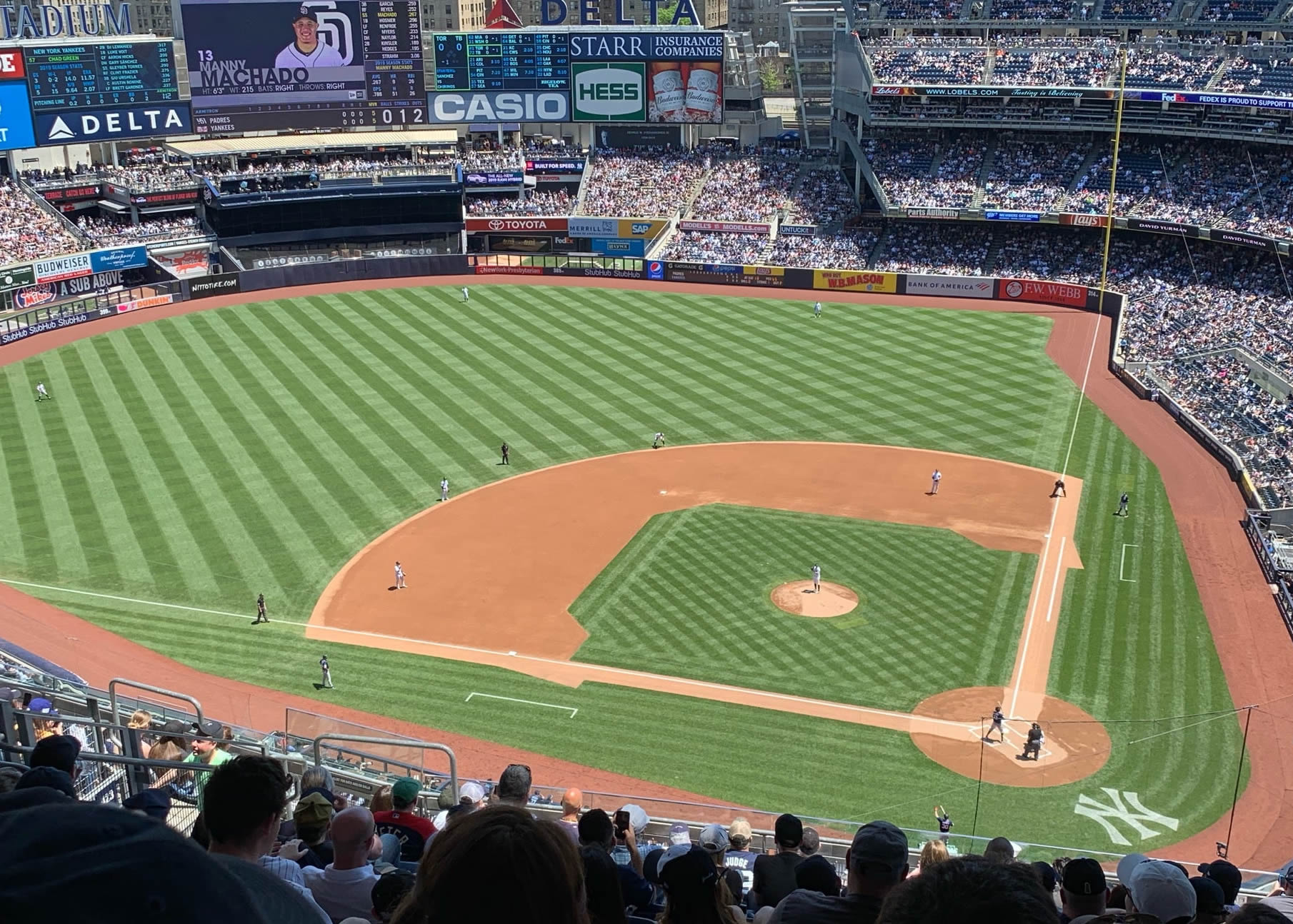 section 421 seat view  for baseball - yankee stadium