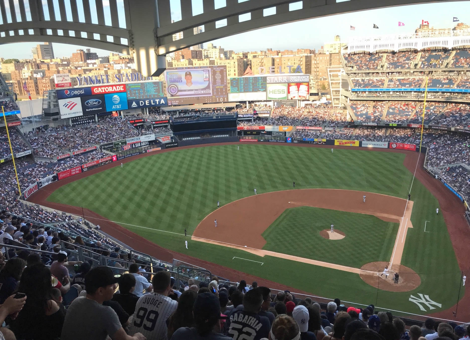 section 421, row 13 seat view  for baseball - yankee stadium