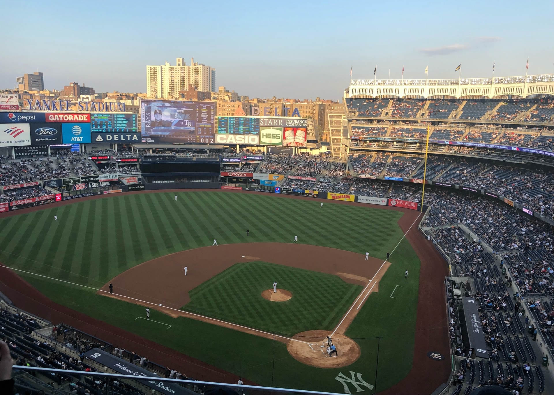 New York Yankees Seating Chart