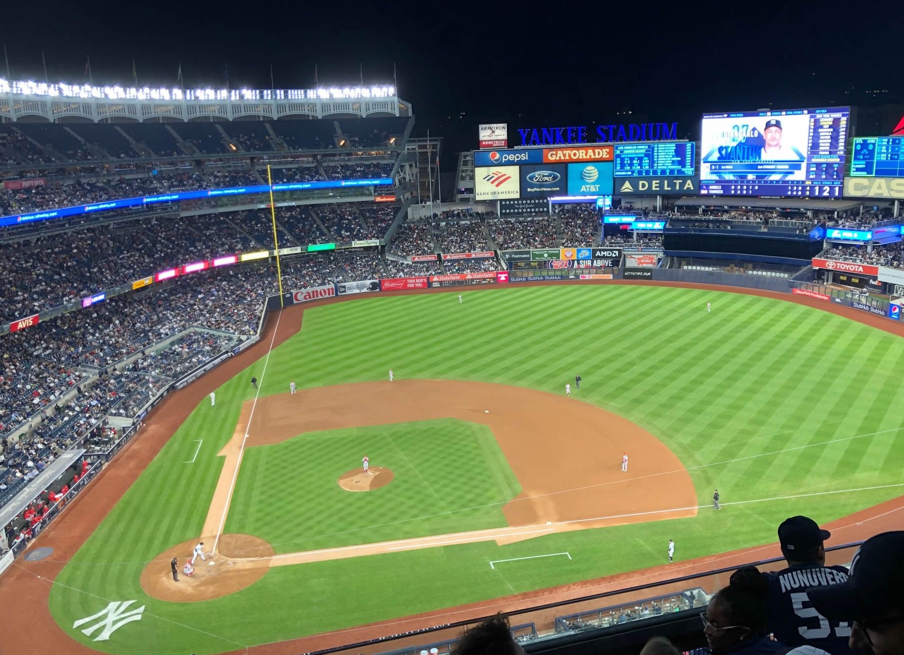 section 417 seat view  for baseball - yankee stadium