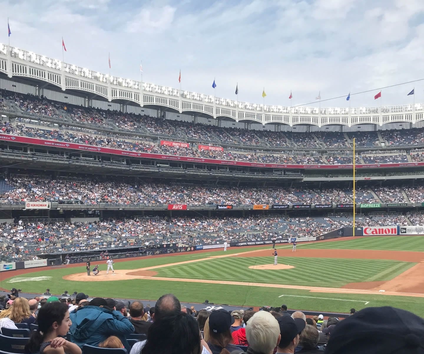 Section 114B at Yankee Stadium