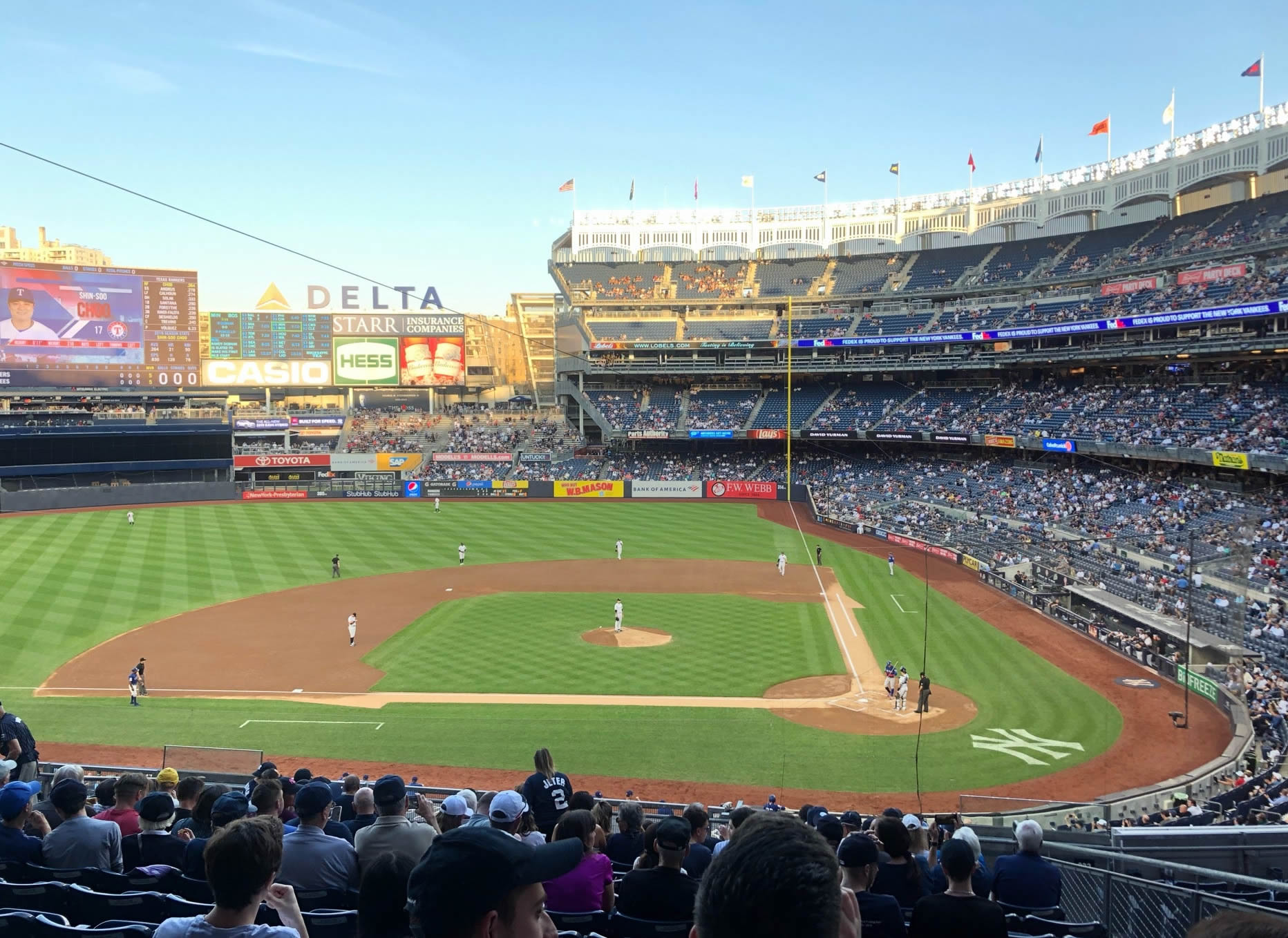 section 223 seat view  for baseball - yankee stadium