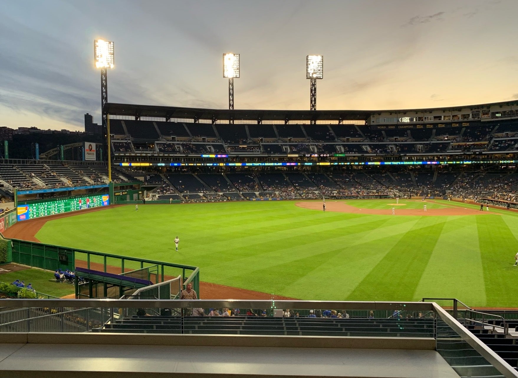 section 238, row r seat view  - pnc park