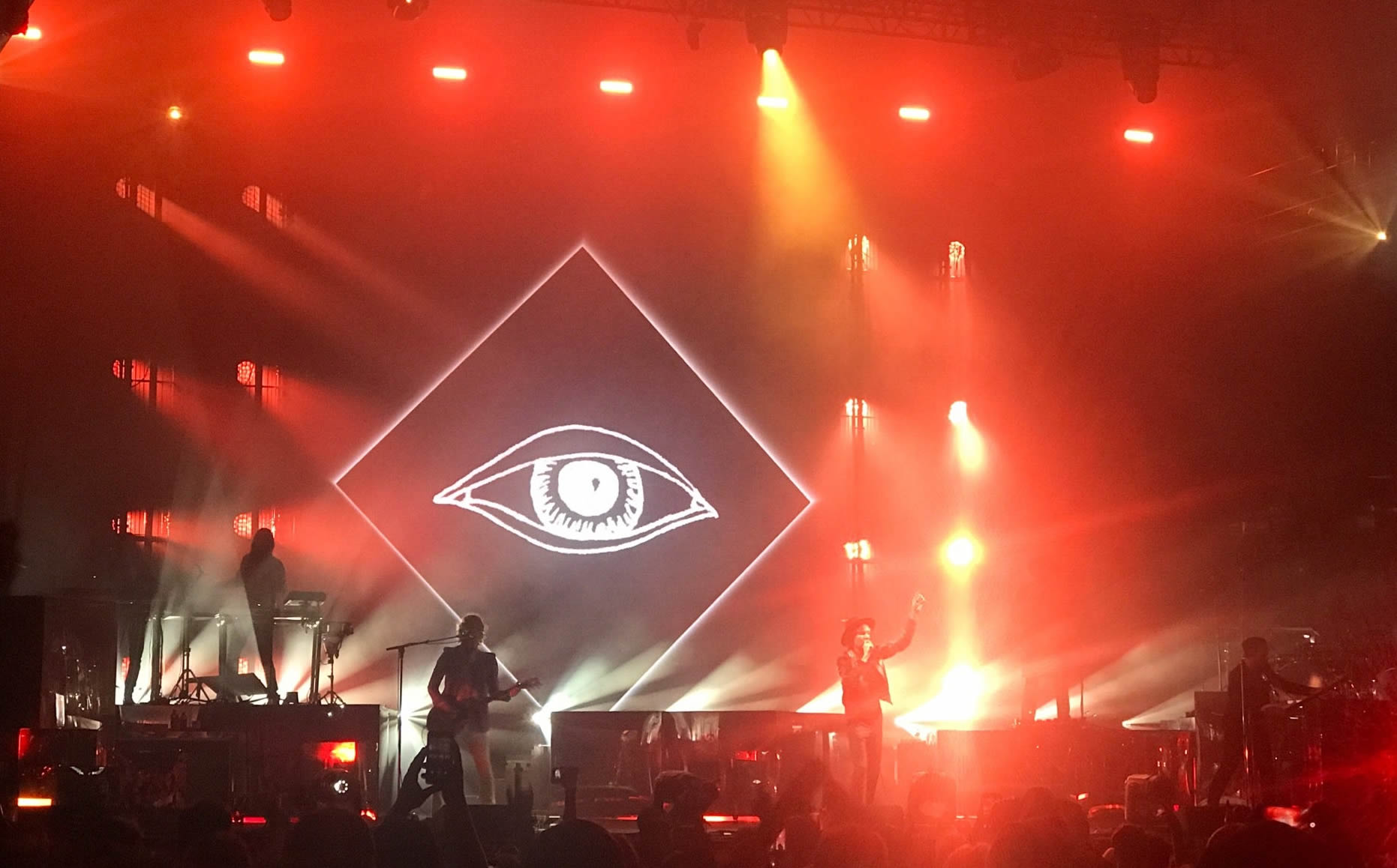 general admission pit seat view  - darien lake amphitheater