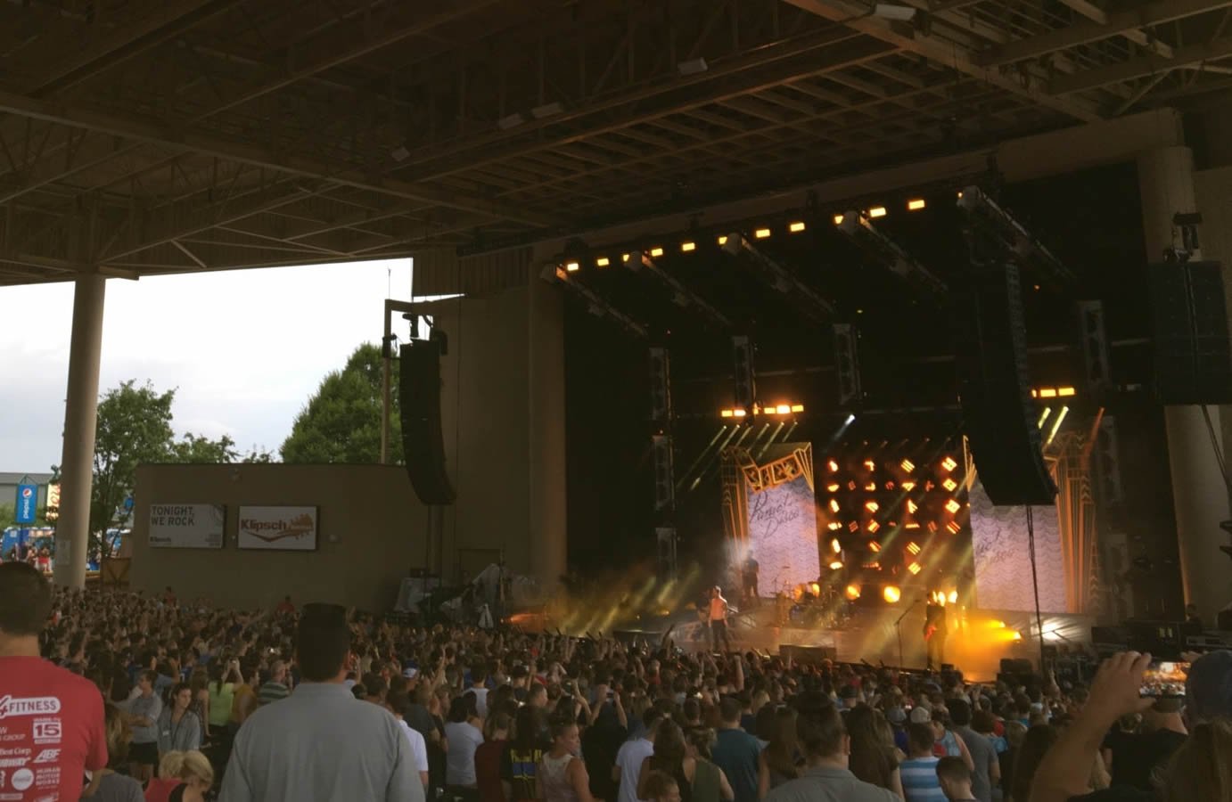 section g seat view  - ruoff music center