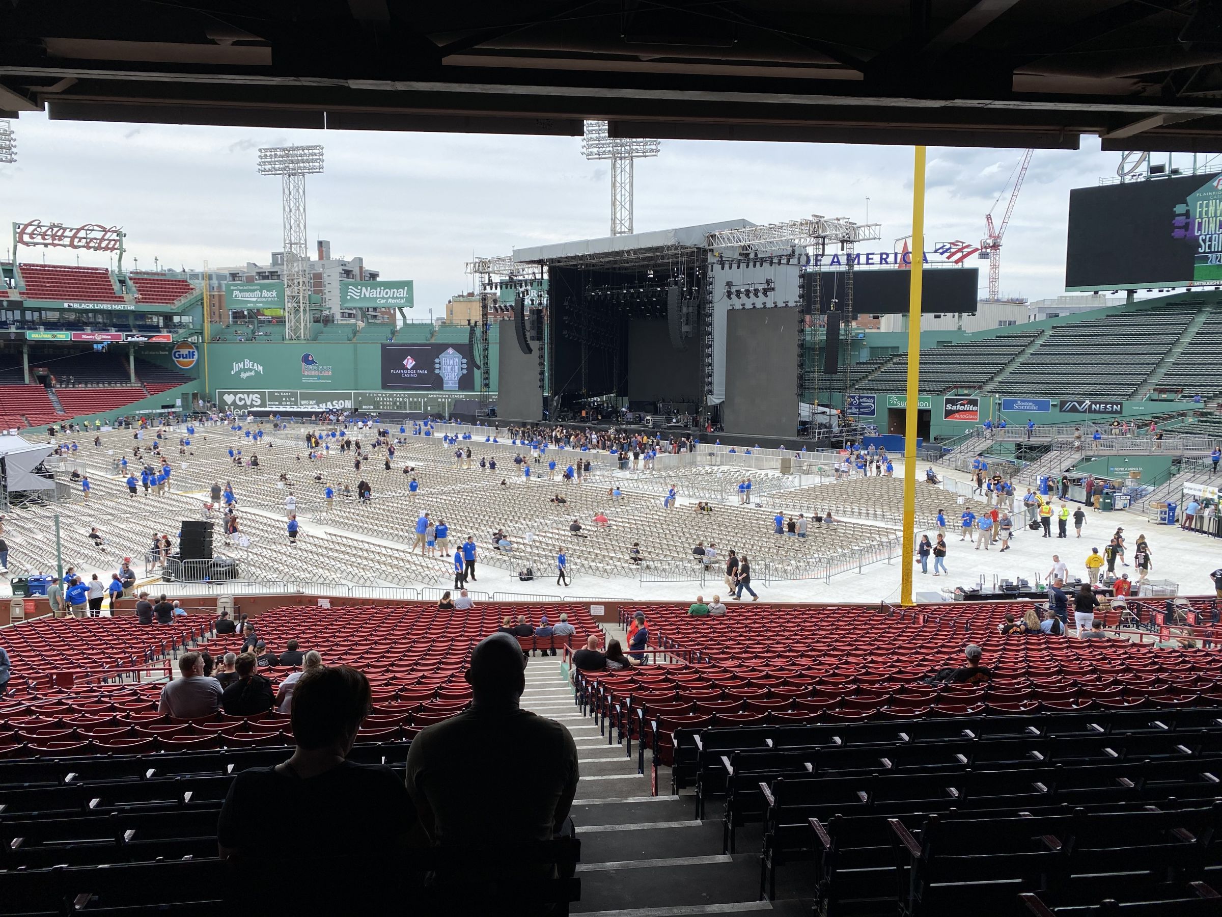 view from Grandstand 9 
