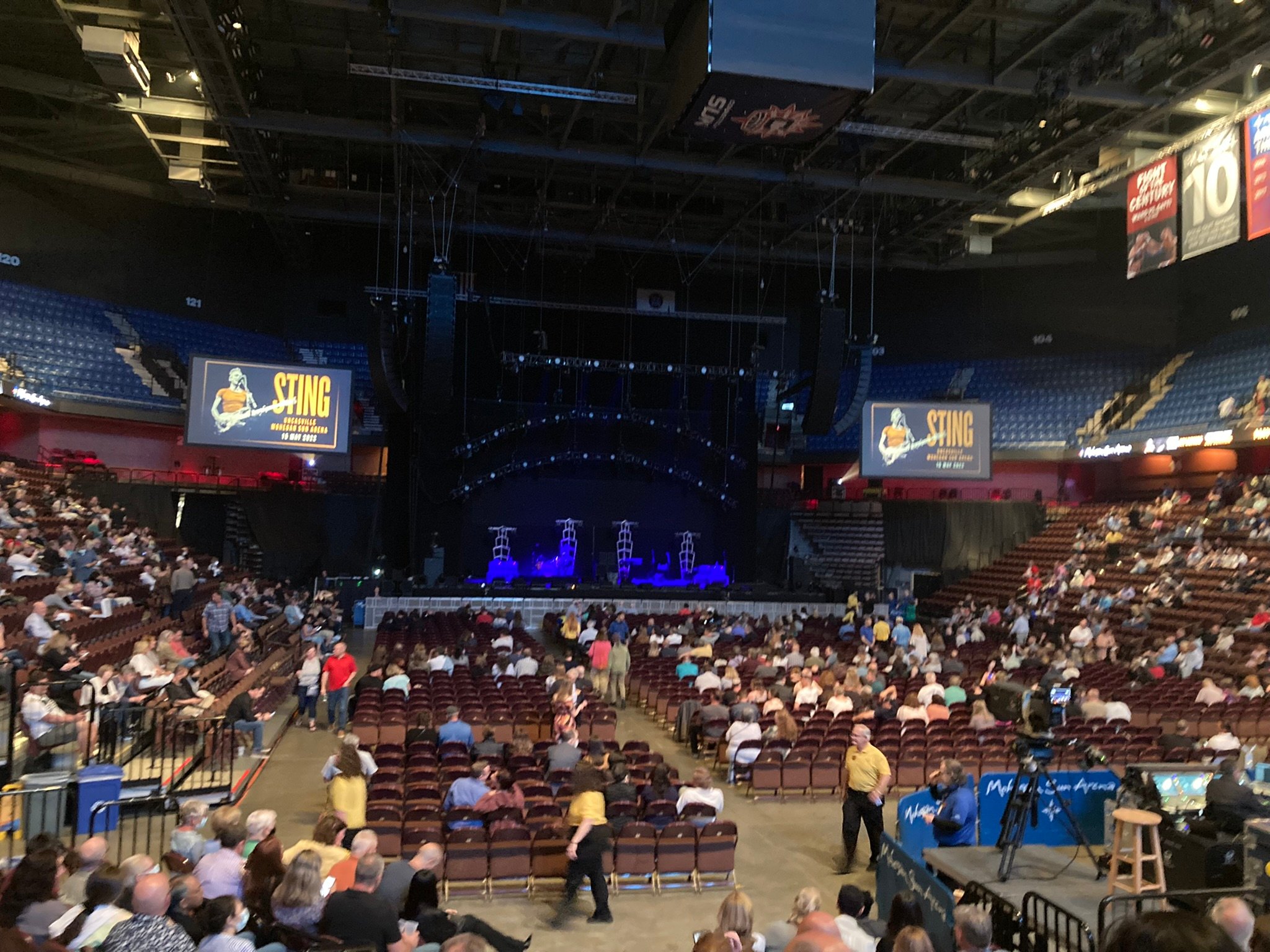 Section 21 at Mohegan Sun Arena