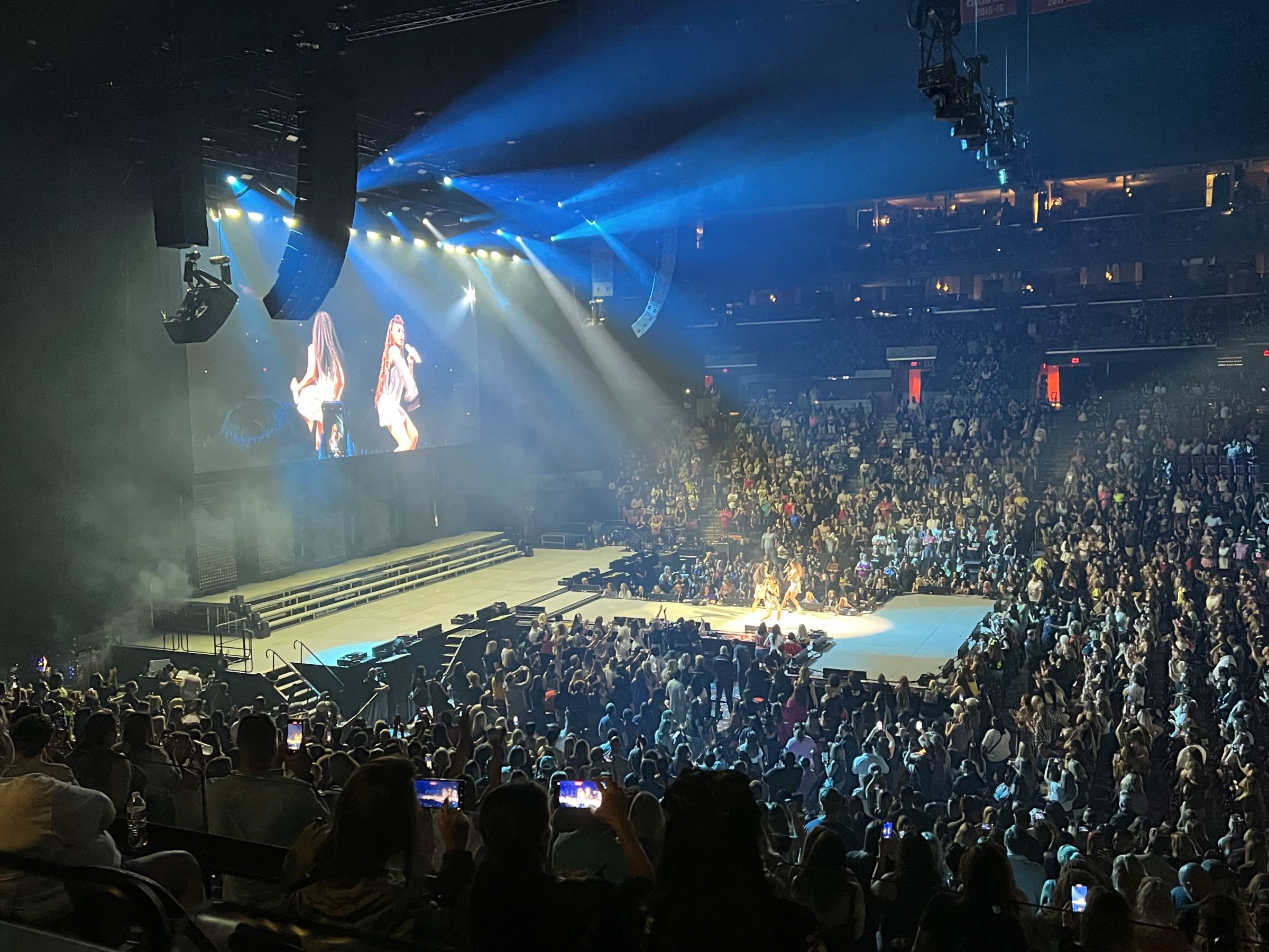 section 119, row 21 seat view  for concert - amerant bank arena