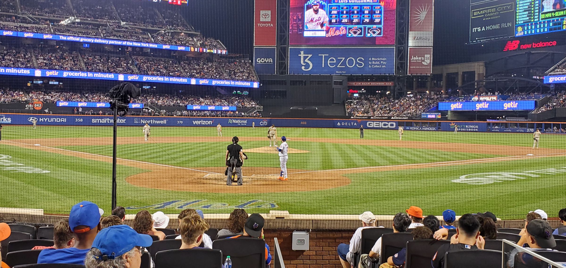 section 15, row 9 seat view  - citi field