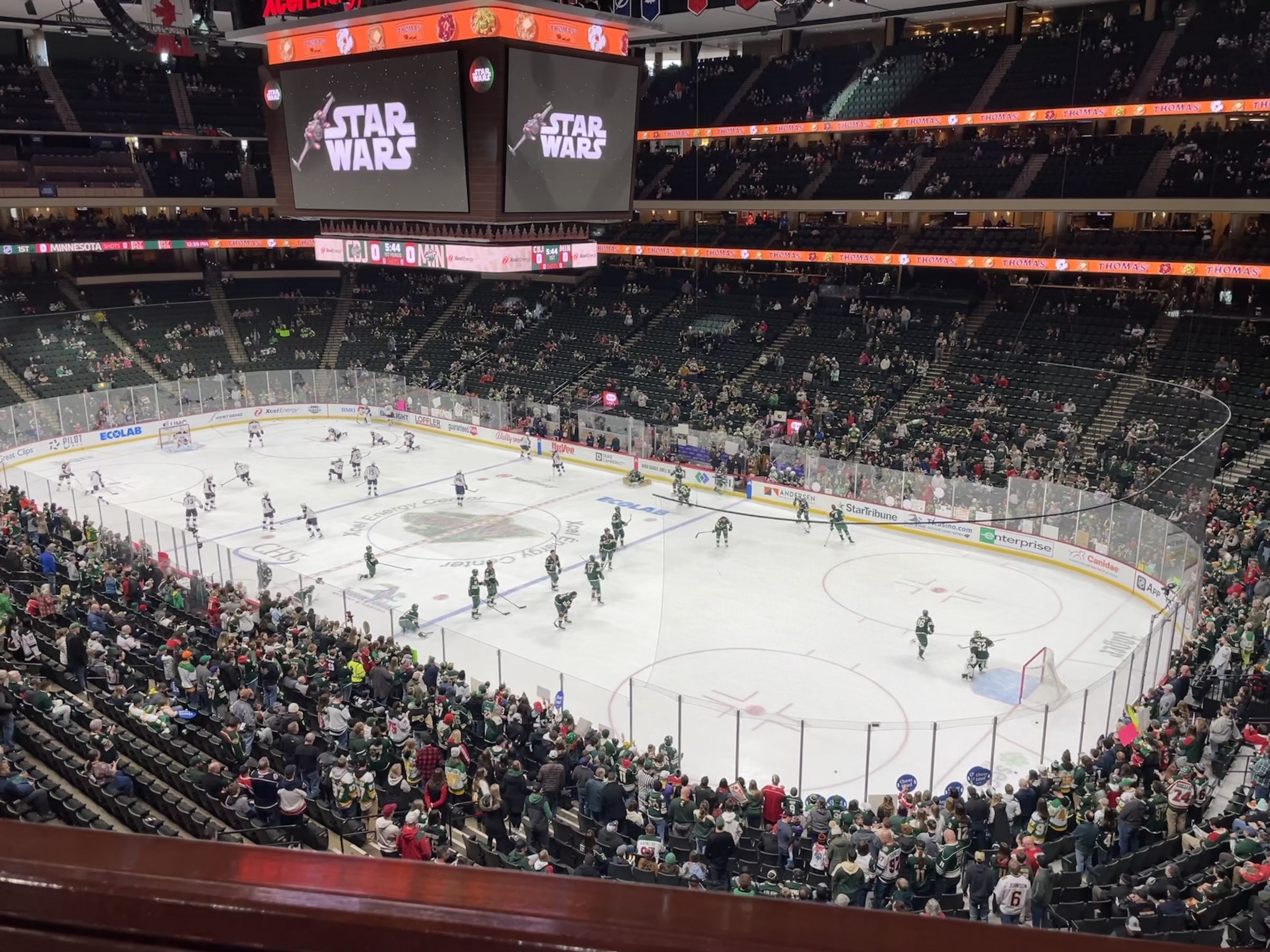 Section 225 at Xcel Energy Center 