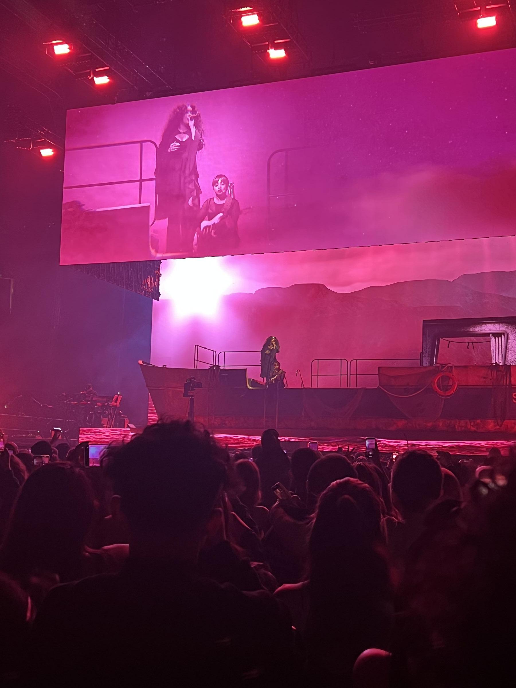 floor c, row 18 seat view  - oakland arena