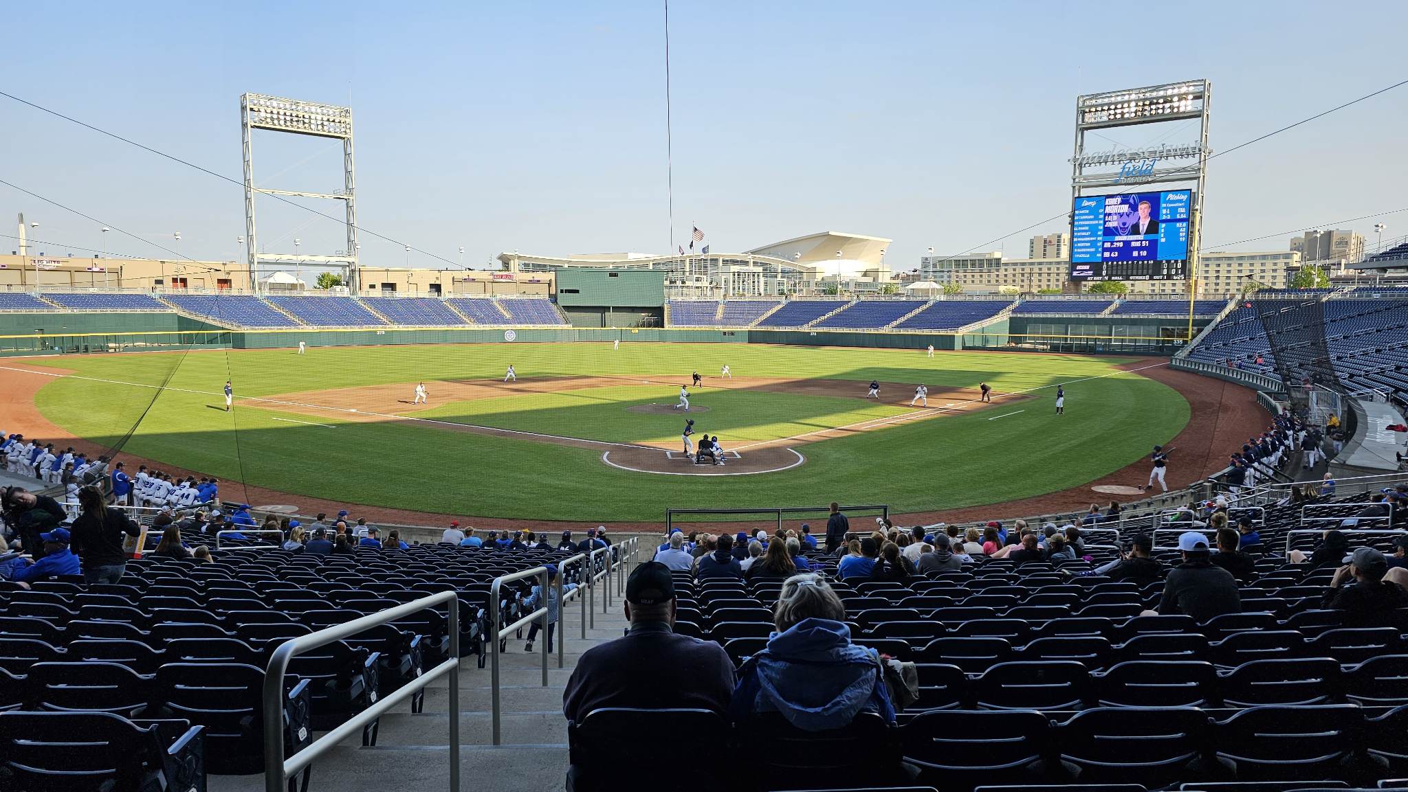 section 112, row 27 seat view  - charles schwab field