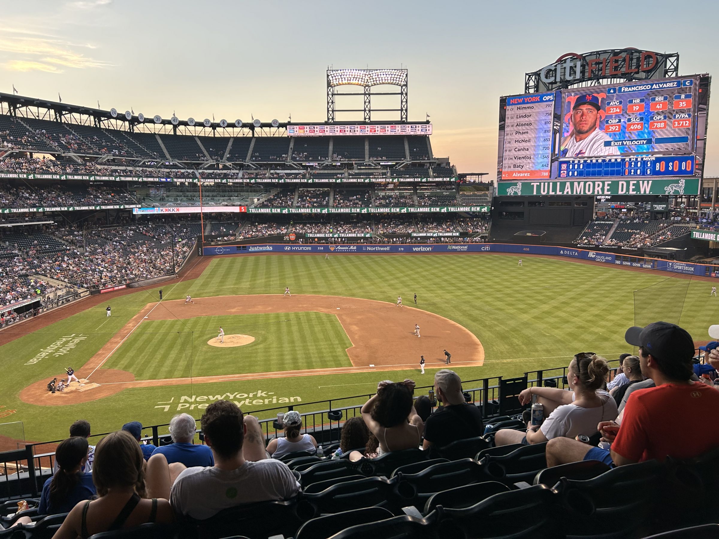 section 312, row 7 seat view  - citi field
