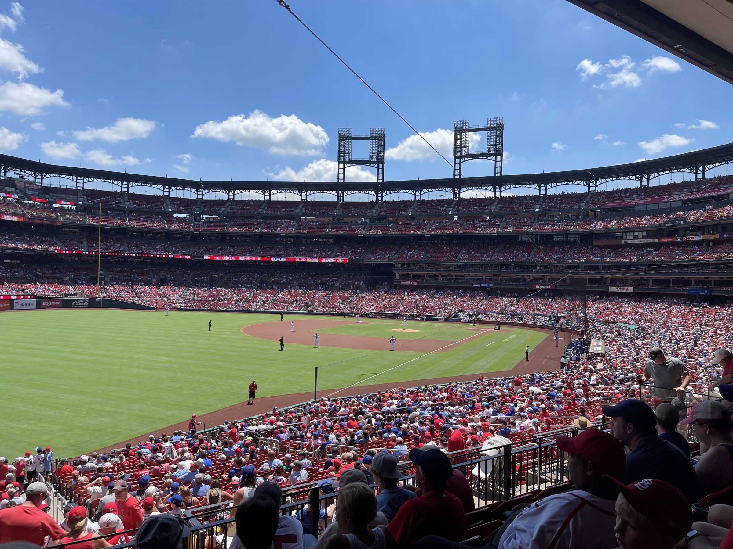 section 167, row 24 seat view  - busch stadium