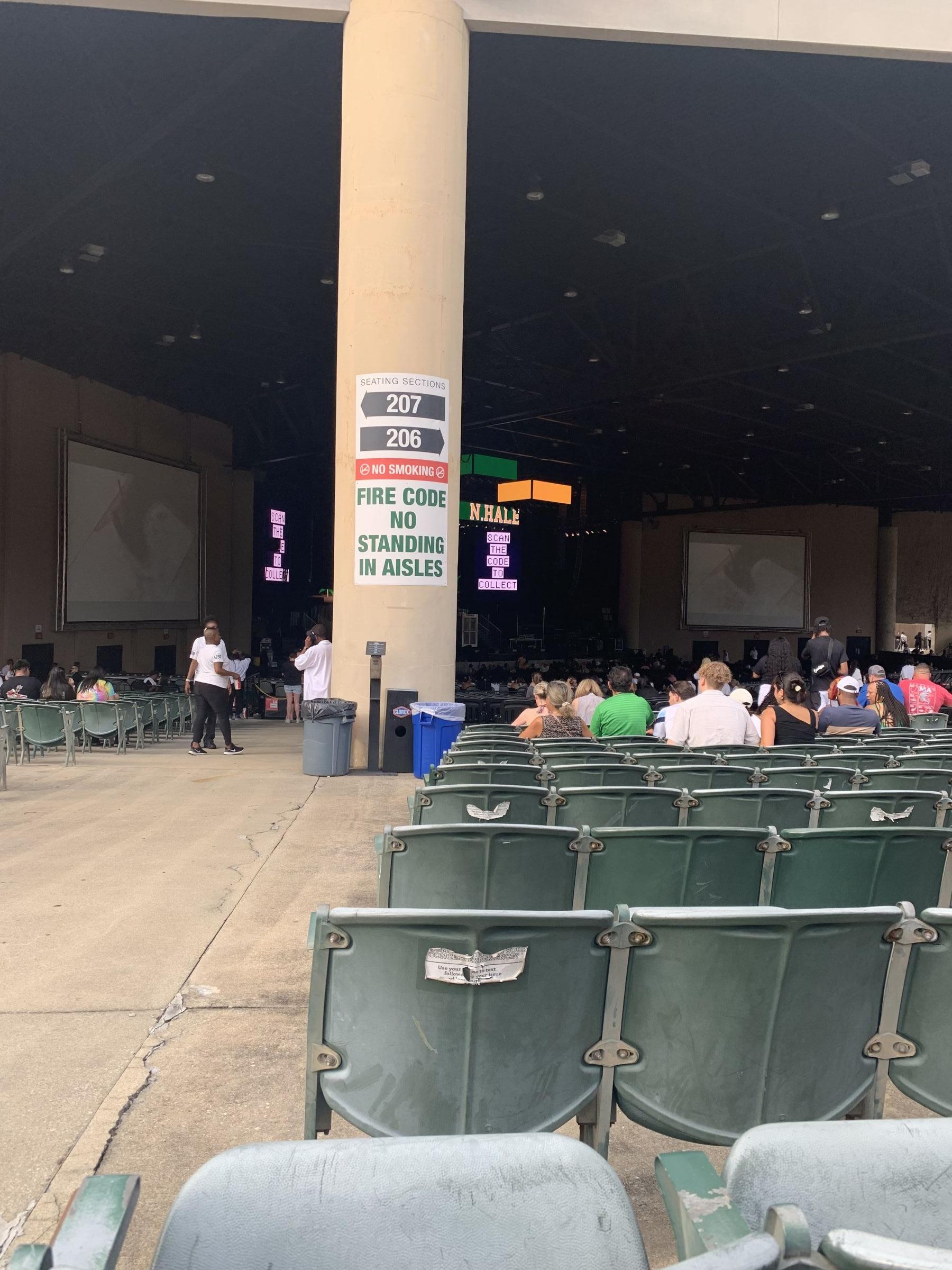 Section 206 At Lakewood Amphitheatre